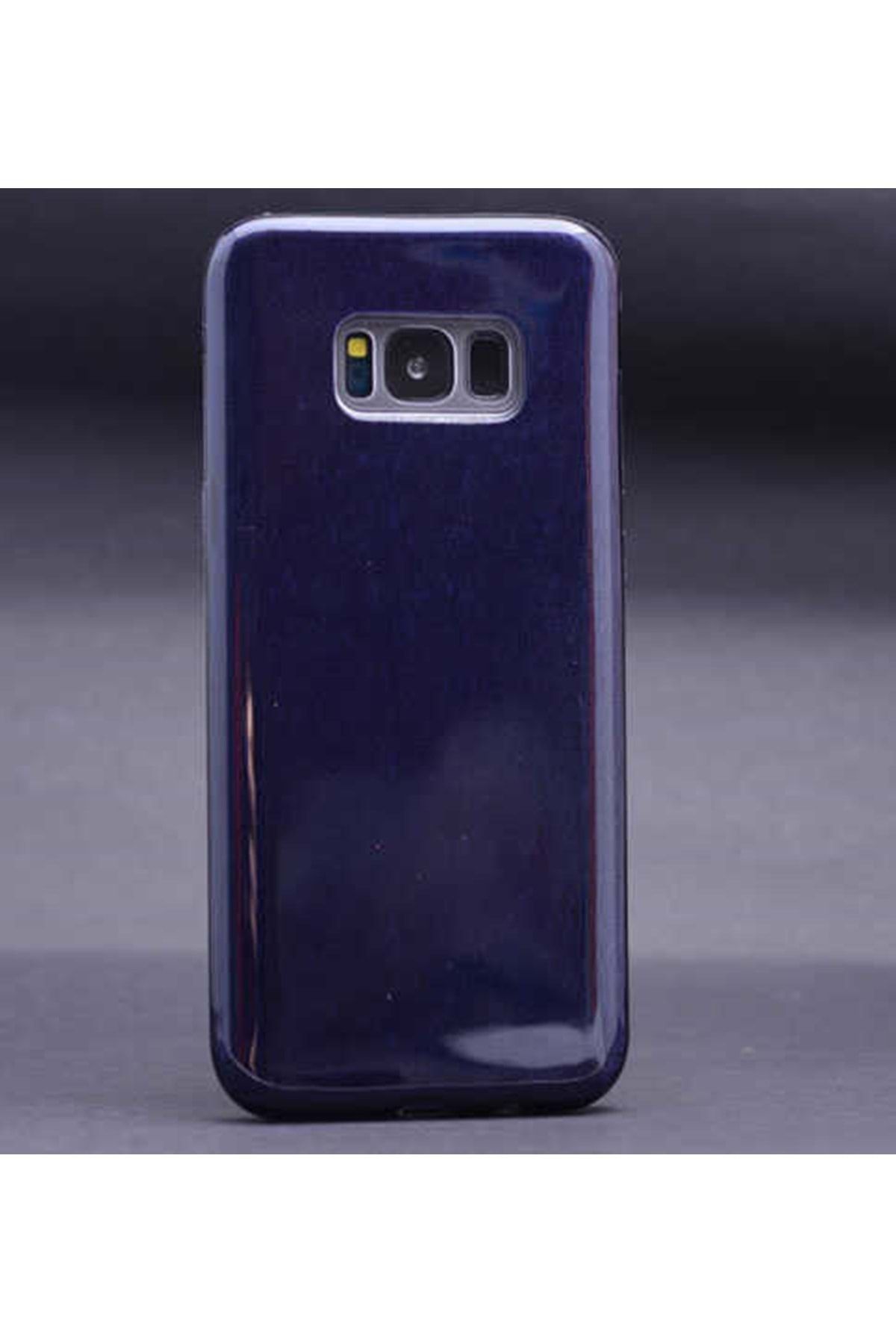 Samsung Masteraksesuar Galaxy S8 Kılıf Simli Silikon Çift Katman Shining