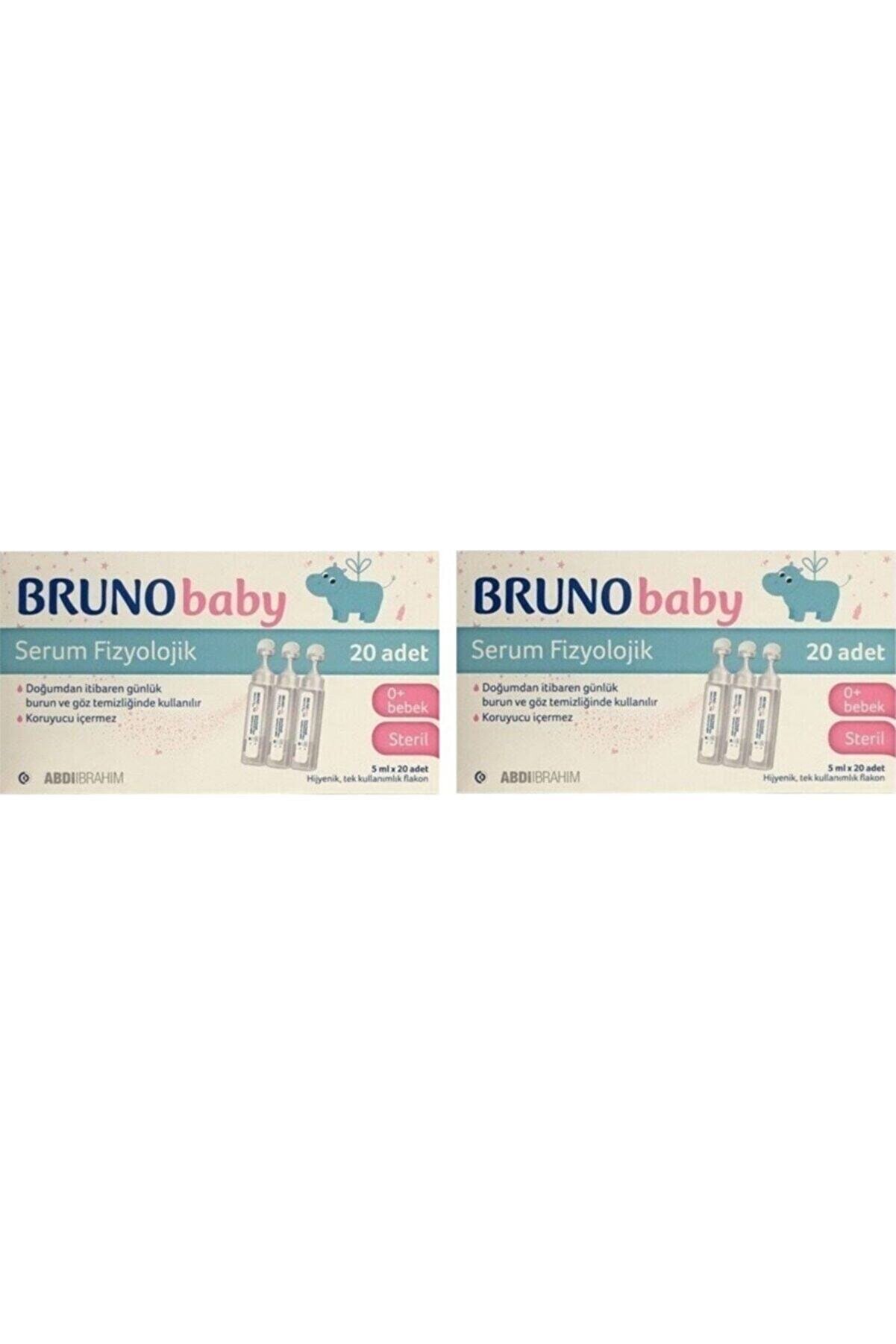 Bruno Abdi Ibrahim Bruno Baby Serum Fizyolojik 5 ml  X 20 Adet 2'li