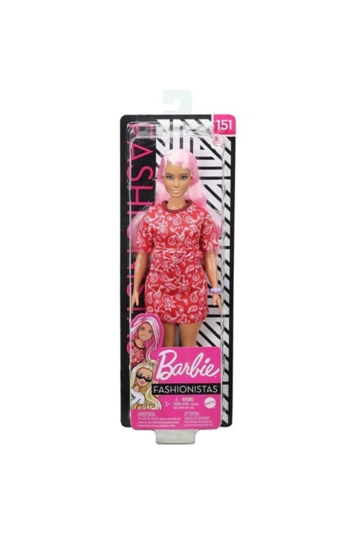 Barbie Kırmızı Büyüleyici Oyuncak Parti Bebeği