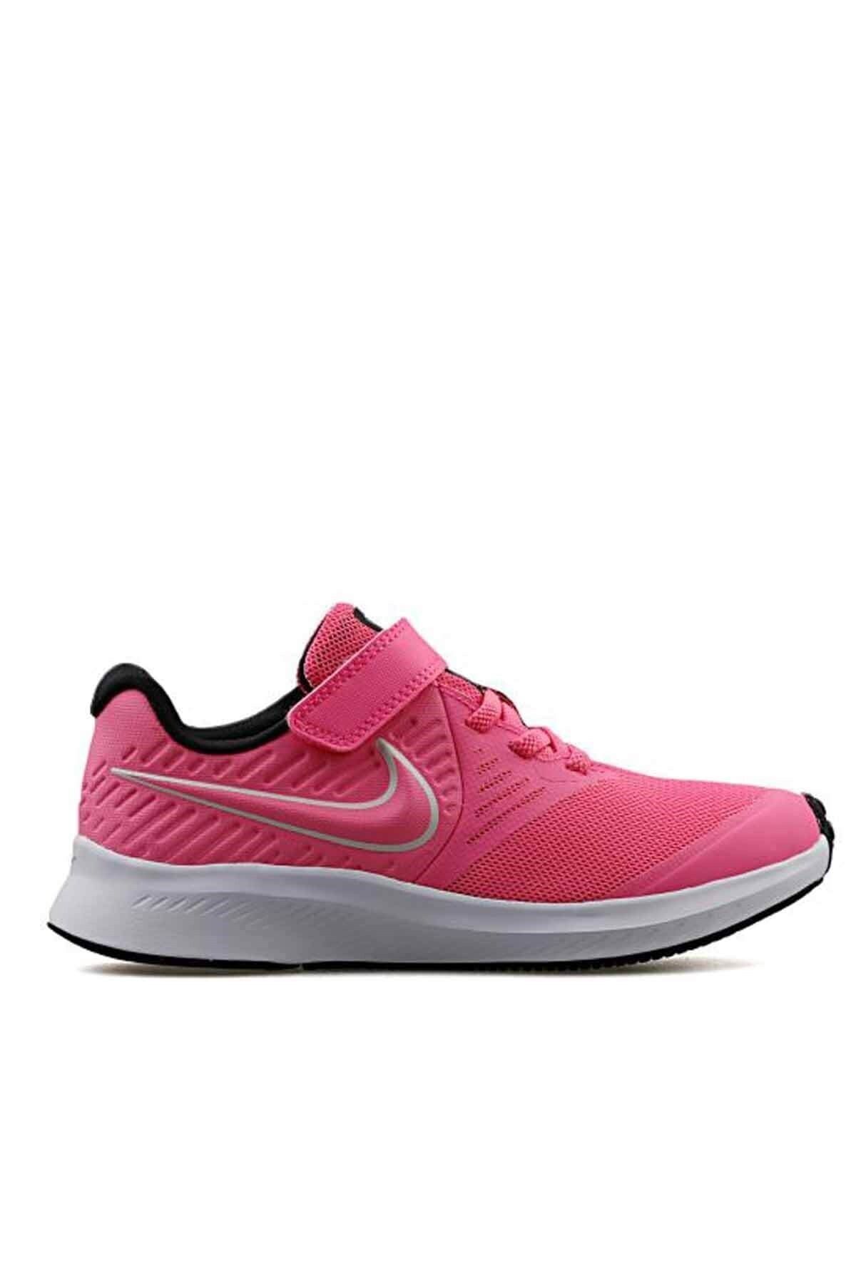Nike Unisex Çocuk Kırmızı Yürüyüş Koşu Ayakkabı At1801-603