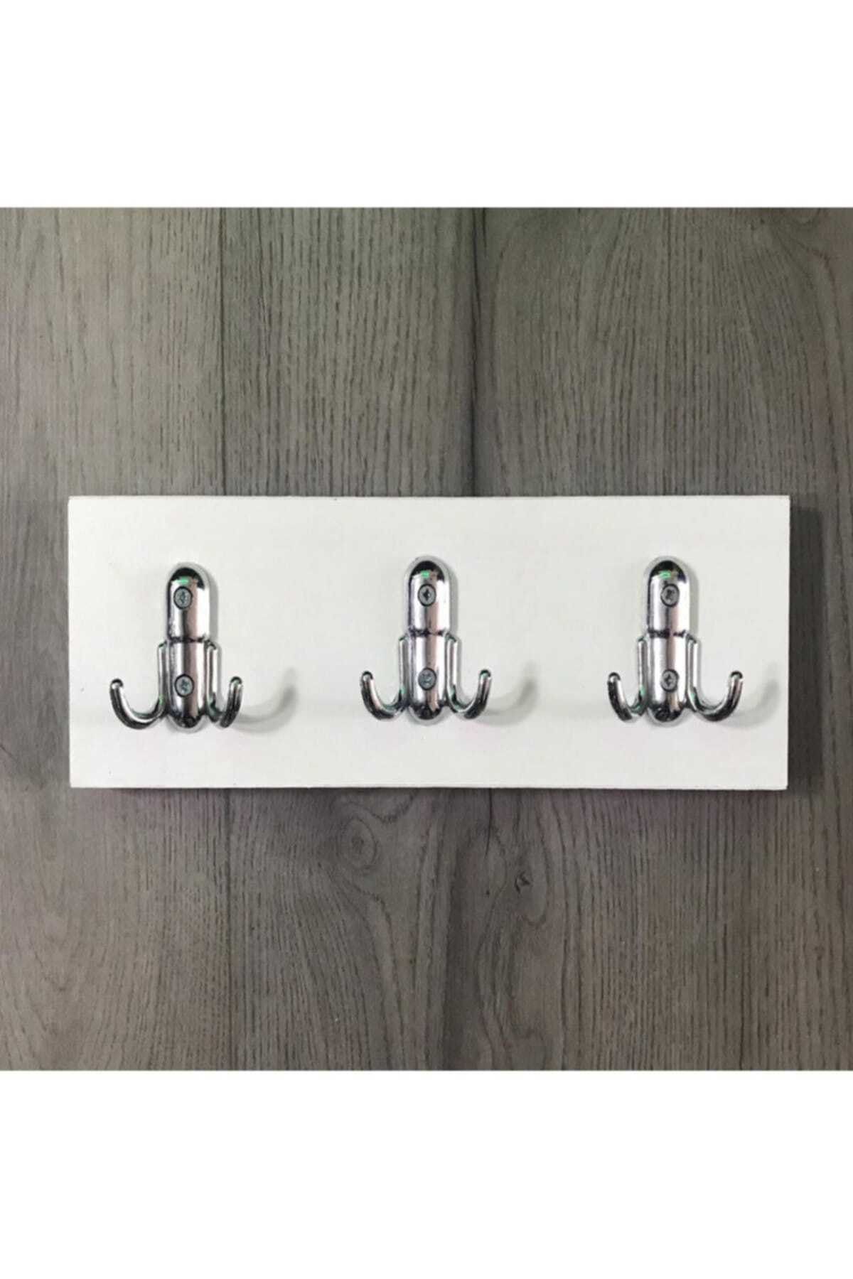 Modilayn Gardenya Ahşap 6�lı Duvar Askısı 10x30 Cm Fiyatı, Yorumları