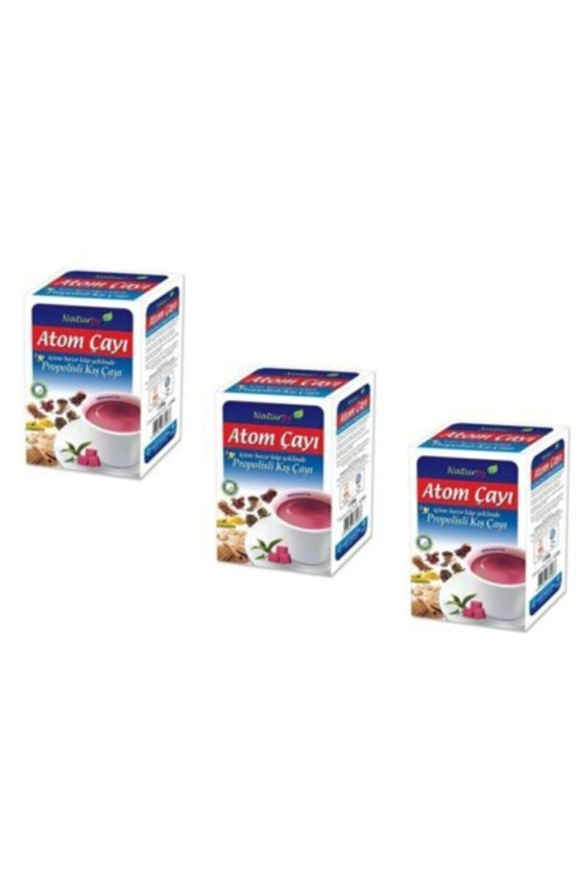 Naturpy Atom Çayı Propolisli Doğal Lezzet 150 Gr 3 Paket