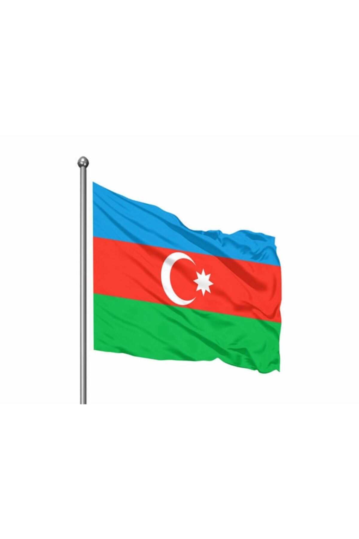Asyabayrak Azerbaycan Bayrağı 50x75cm