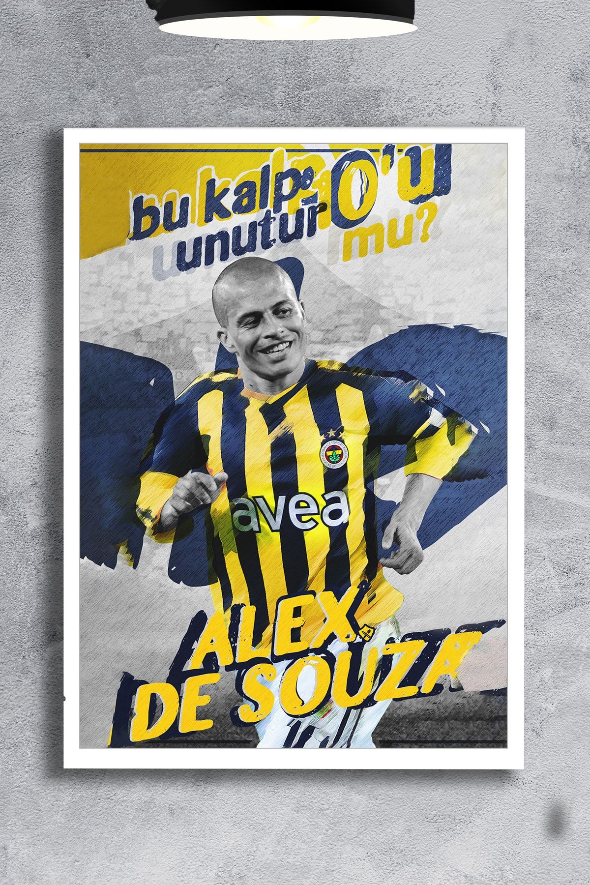 MimOzalit Fenerbahçe Alex De Souza Çerçevesiz 50x70 Poster