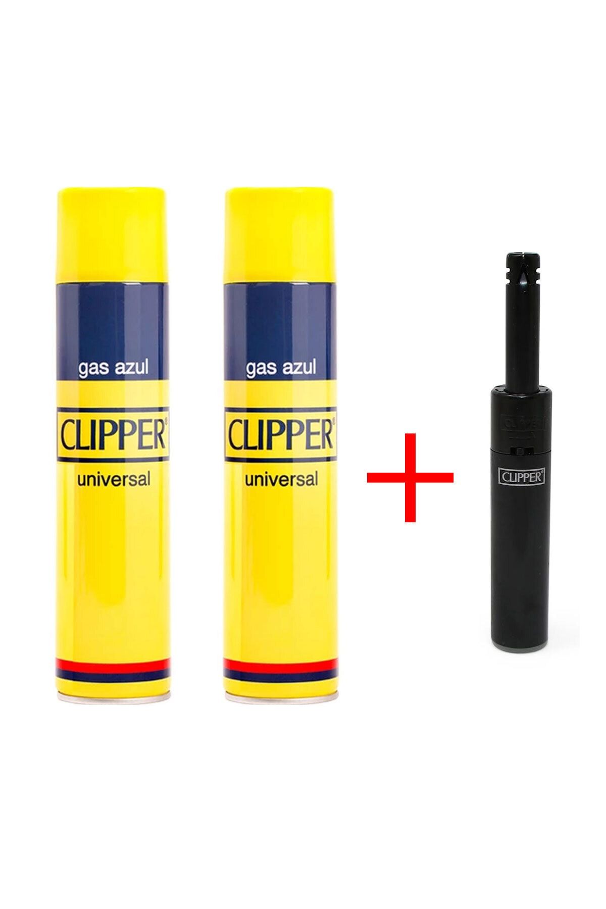 Clipper 2 Adet Çakmak Gazı & 1 Adet Mini Çok Amaçlı Çakmak