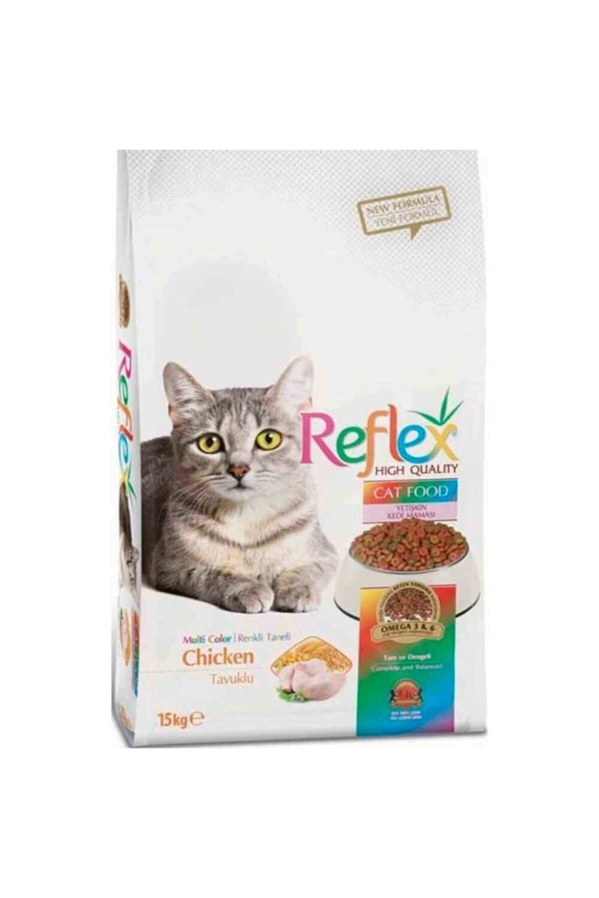 Reflex Multi Color Yetişkin Kuru Kedi Maması 15 kg