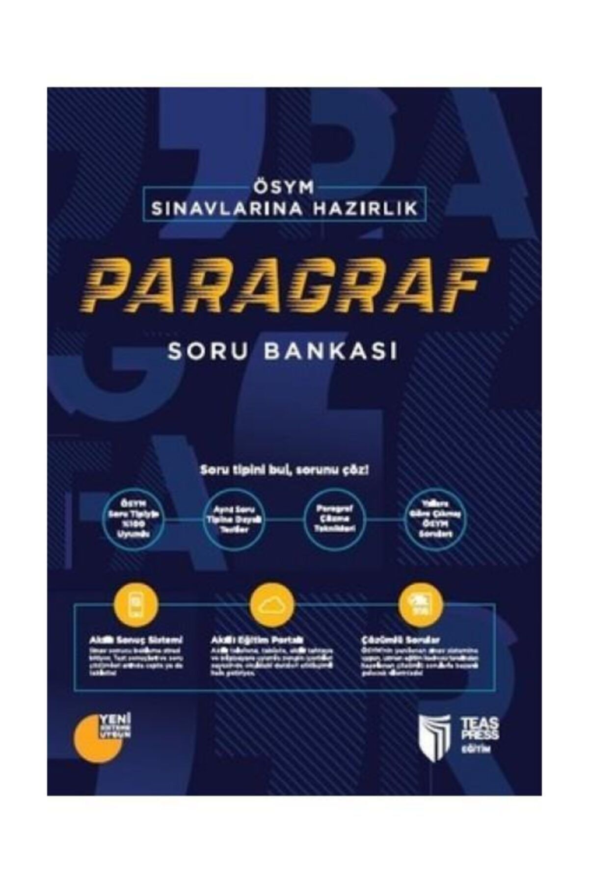 Teas Press Yayınları Ösym Sınavlarına Hazırlık Paragraf Soru Bankası