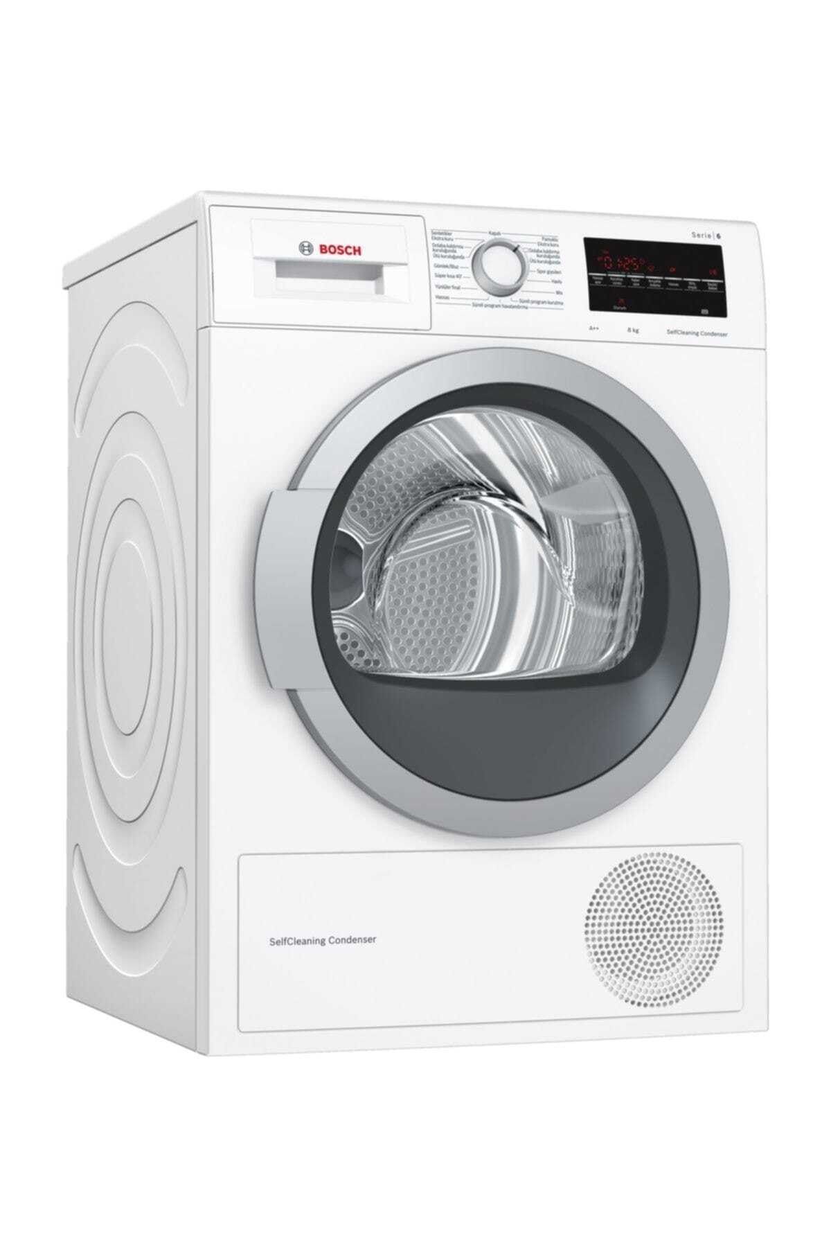 Bosch WTW85410TR 8 kg A++ Isı Pompalı Çamaşır Kurutma Makinesi