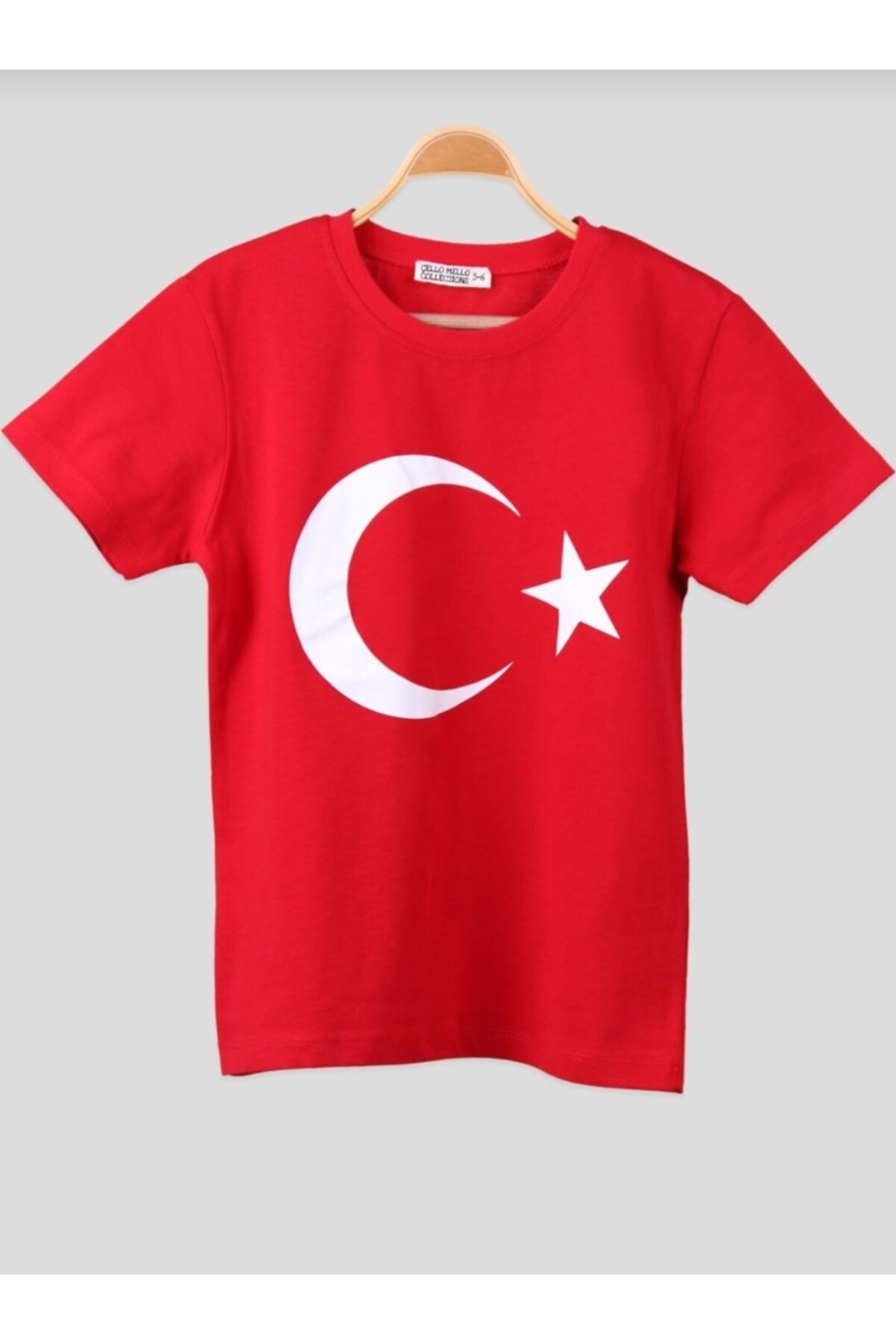 Çello mello Unisex Çocuk Bayraklı Tişört