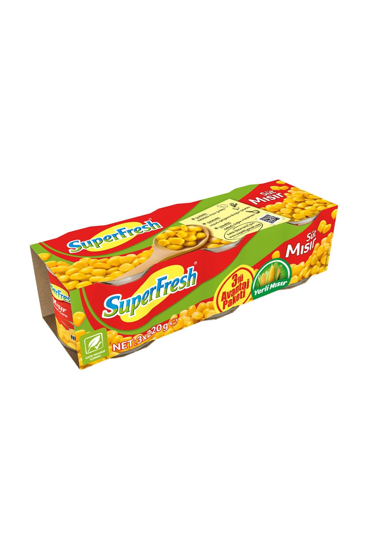 SuperFresh Super Fresh Süt Mısır 3 Adet