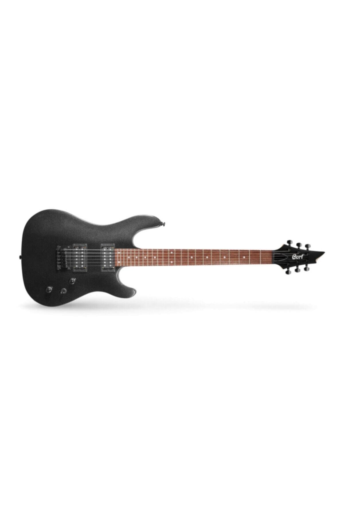 Cort Kx100bk Elektro Gitar, Black Metalıc, (H-H), Eg4 Power