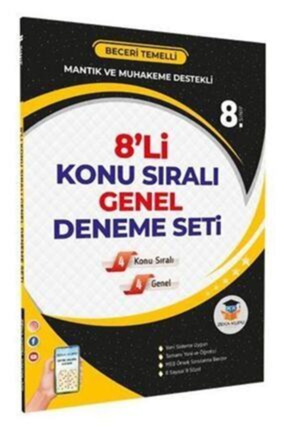 Zeka Küpü Yayınları 8'li Konu Sıralı Genel Deneme Tam Bilgi Yayınları Lgs Deneme 8'li Deneme Seti