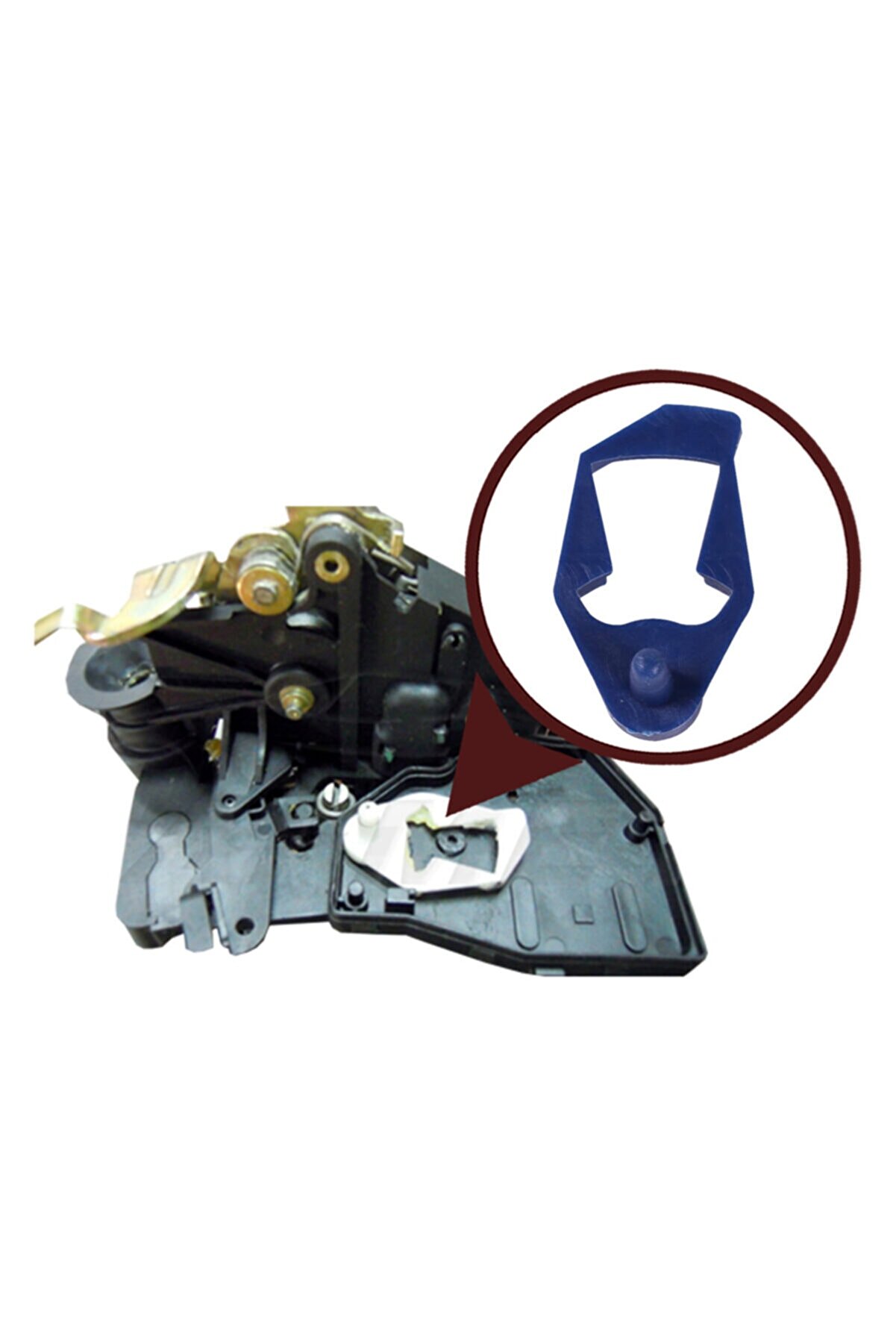 Bross Otomotiv Mercedes Ml W163 Için 2 Adet Sağ Ve Sol Kapı Kilidi Onarım Klipsi 1637202935,&nbsp;1637302335