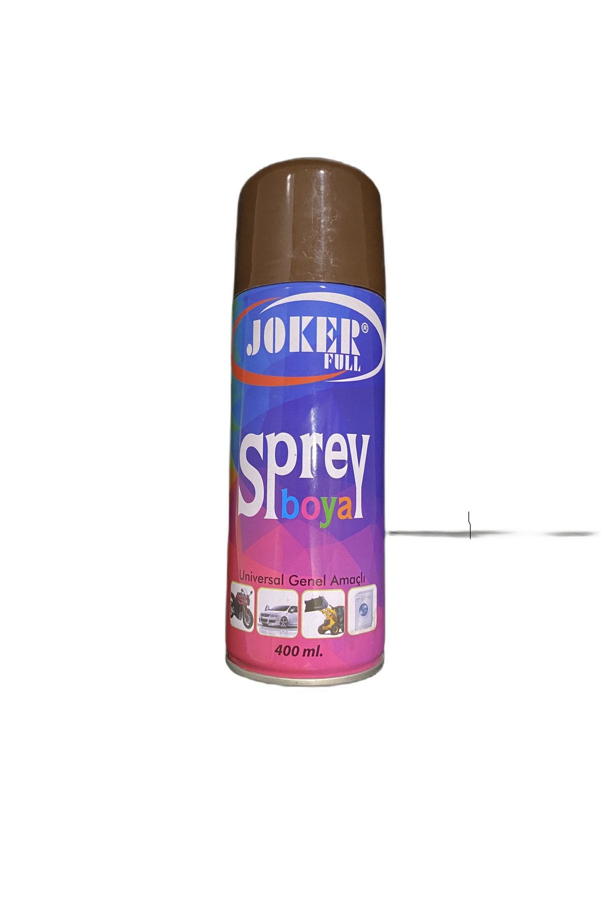 Decomarket Joker Sprey Boya Kahverengi Renk 400 ml Boyanabilir Çıta Boyar