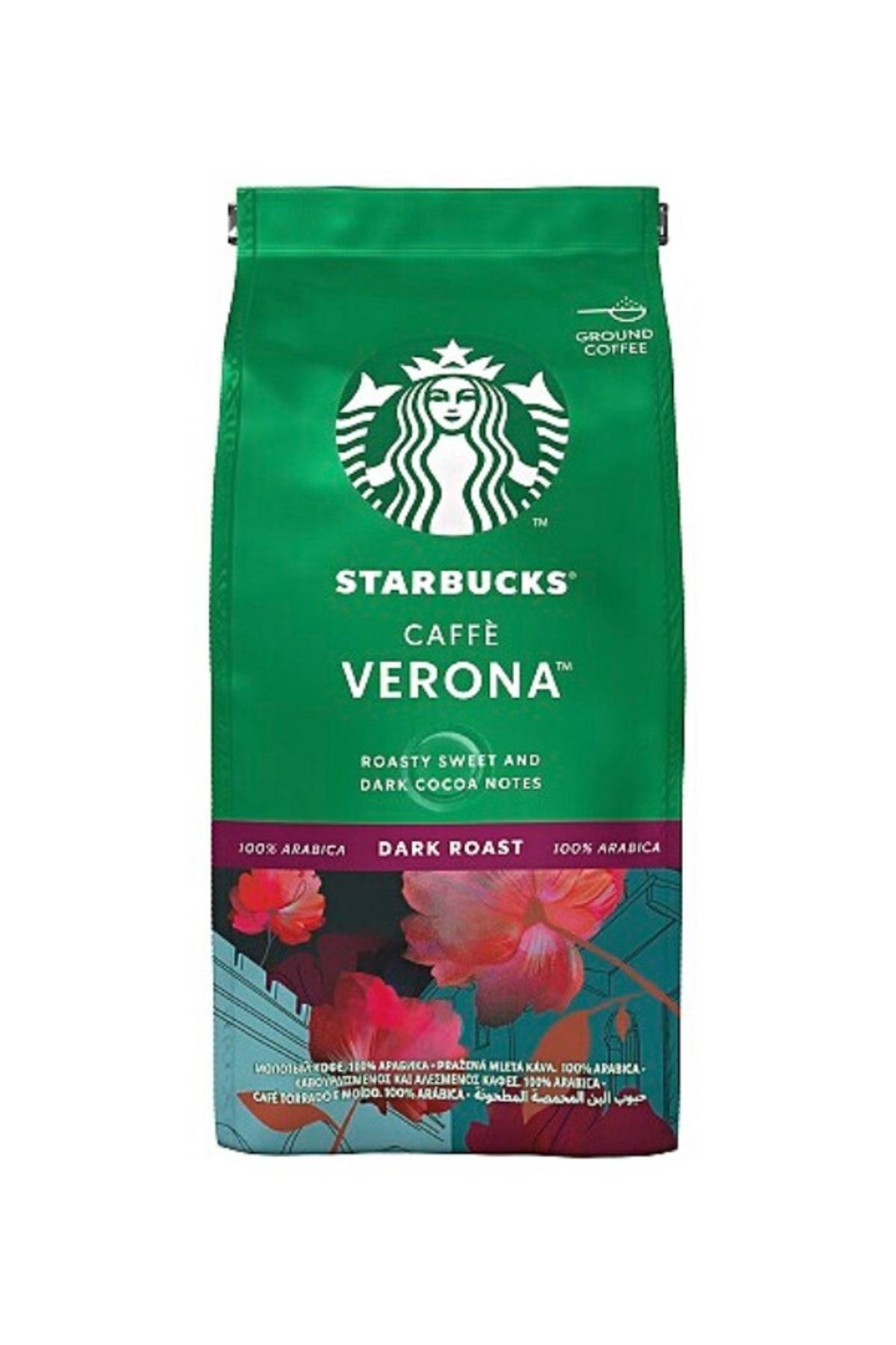Starbucks Caffe Verona Dark Roast Ground Coffee 200 G