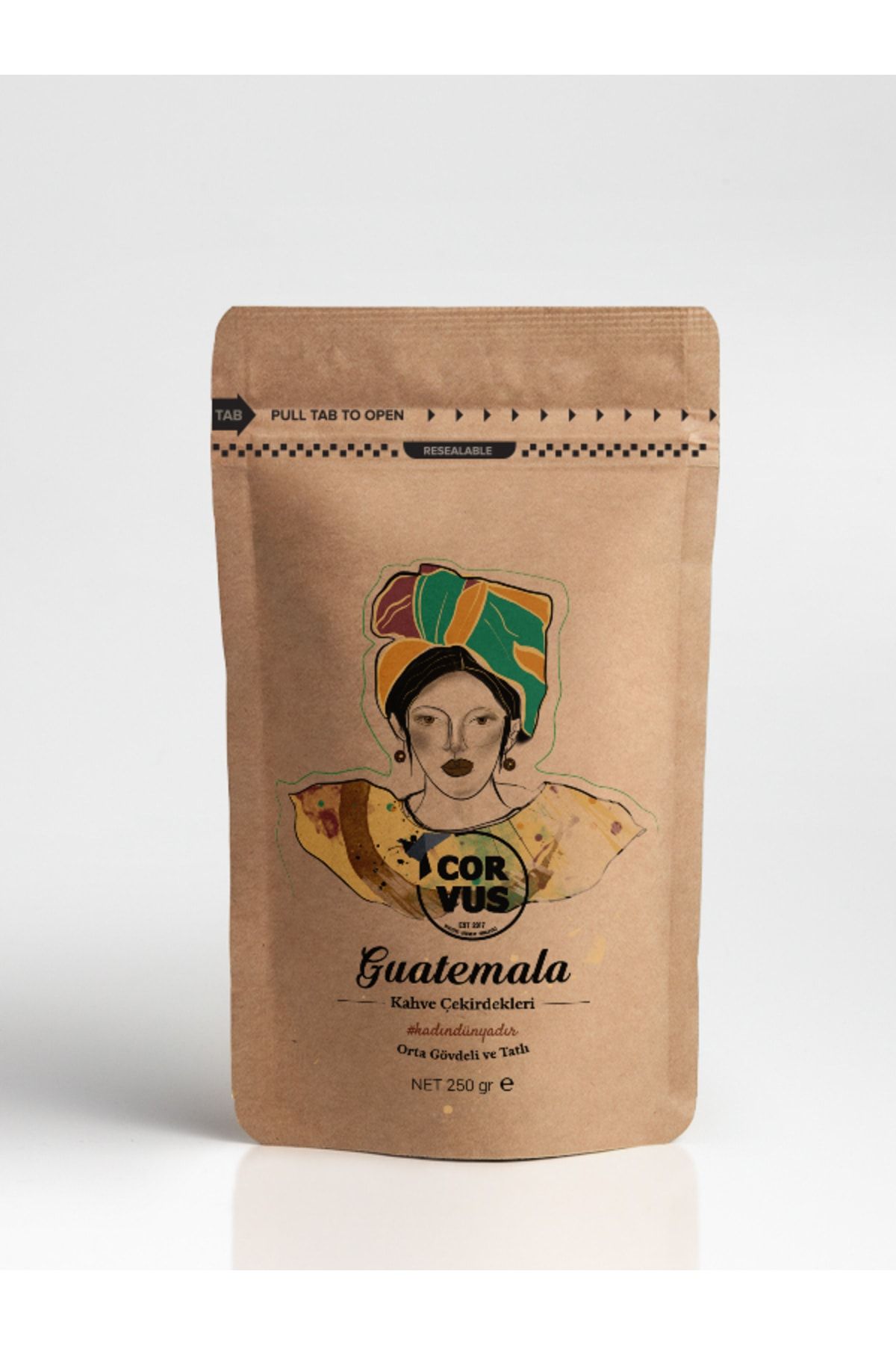 Corvus Guatemala Antıgua Filtre Kahve 250 Gr.