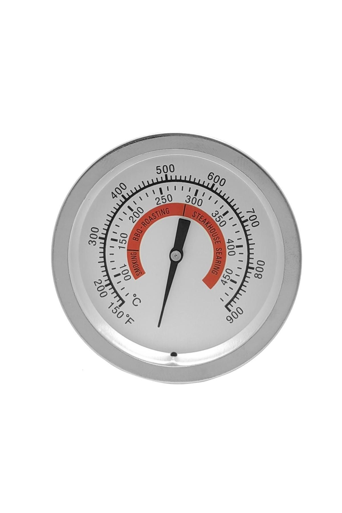 Chavin Barbekü Mangal Fırın Termometresi 100-450 Derece Thr364