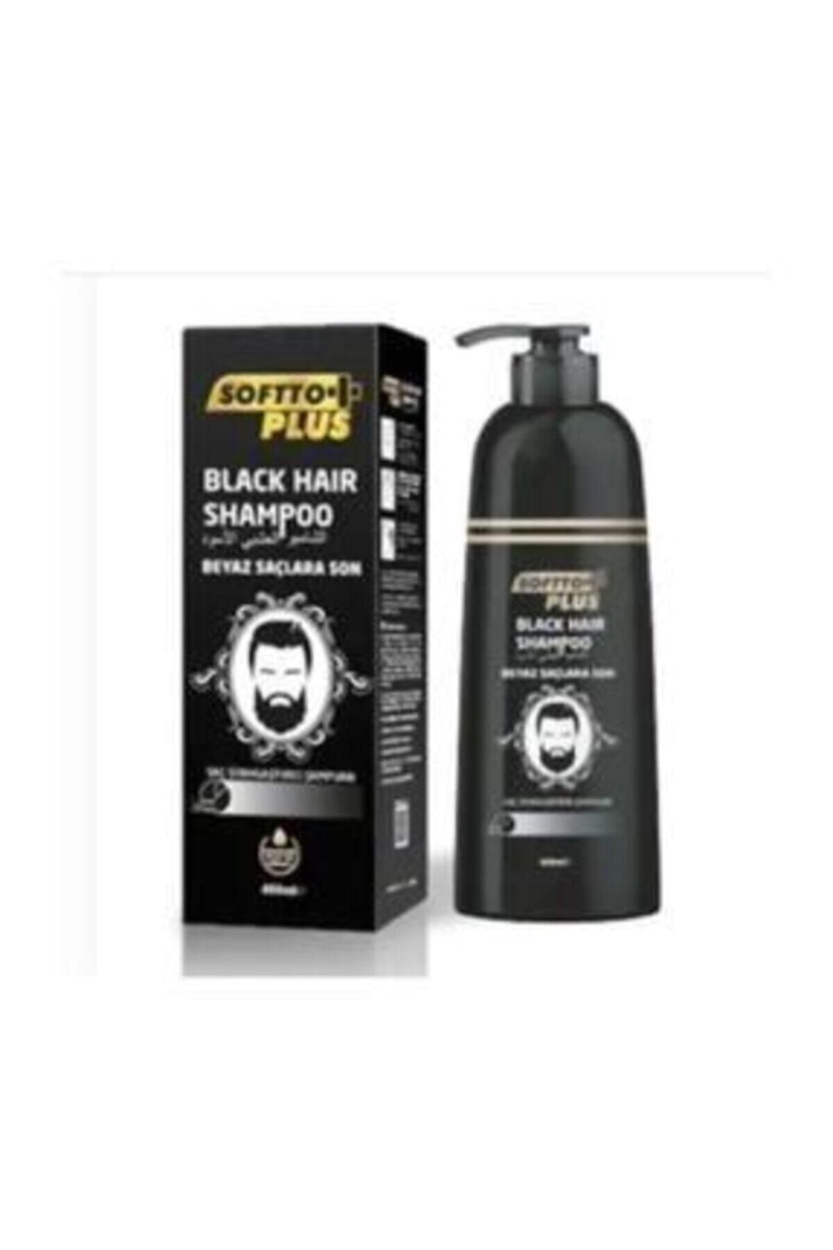 Softto Plus Black Haır Shampoo Saç Siyahlatıcı Şampuan