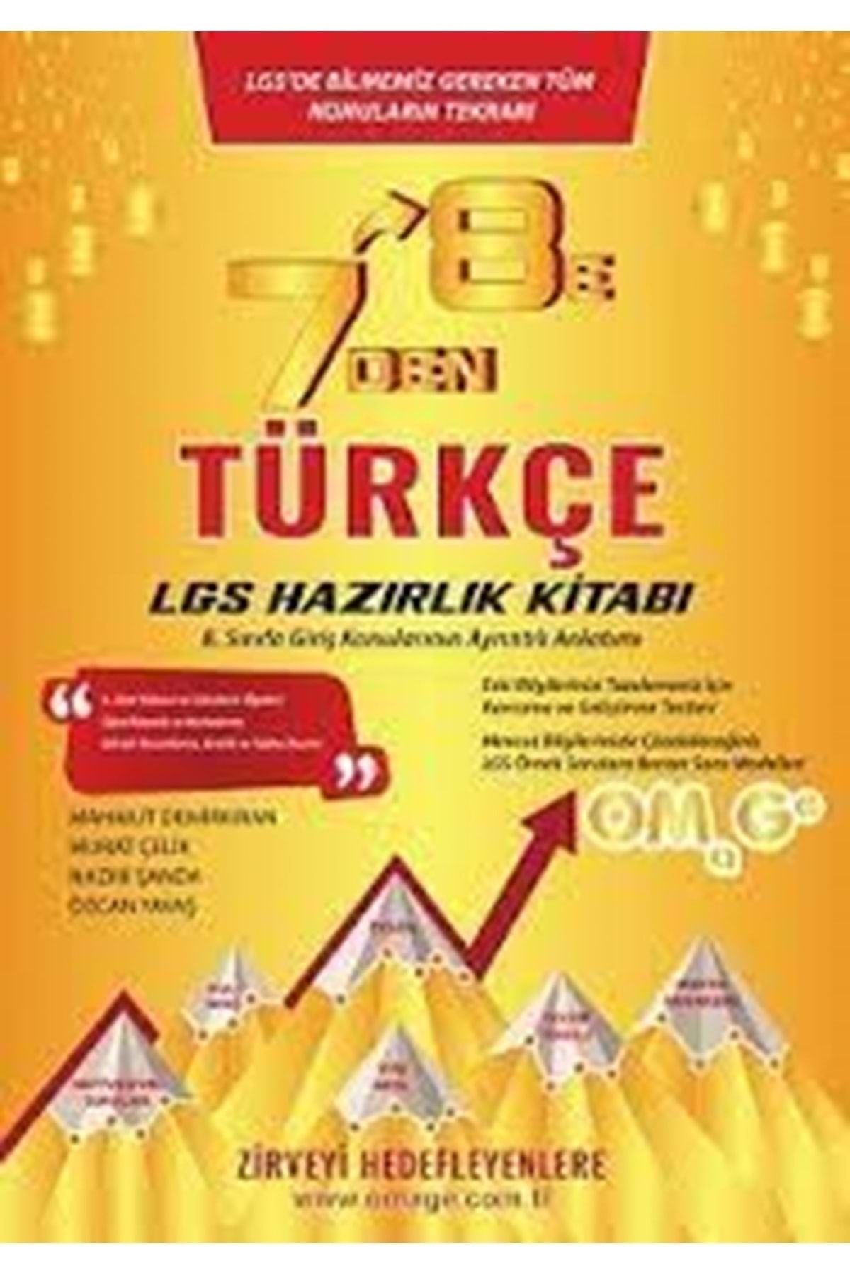 Omega 7 Den 8 E Lgs Türkçe Hazırlık Kitabı