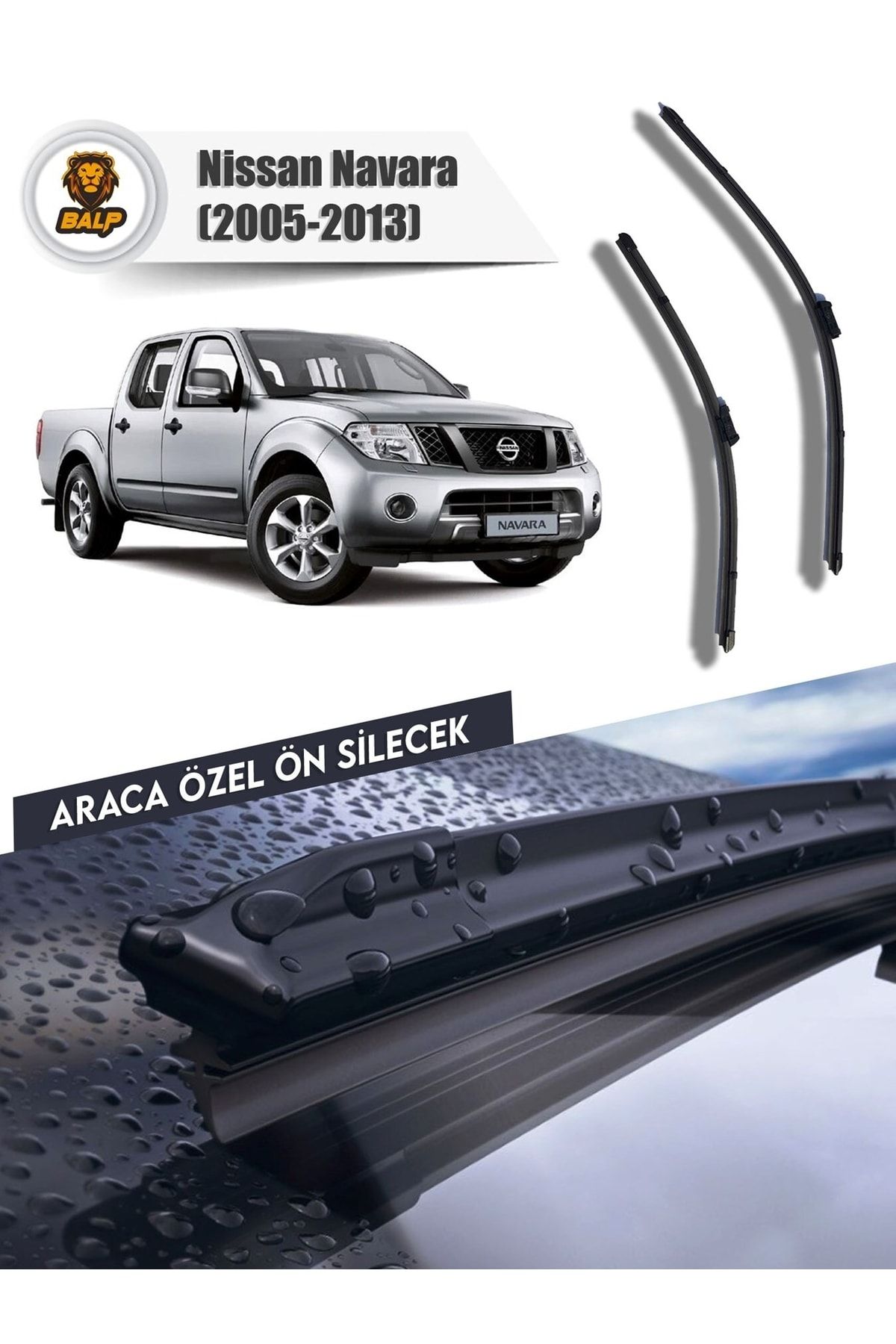 BALP Nissan Navara Muz Silecek (2005-2013) 60x48