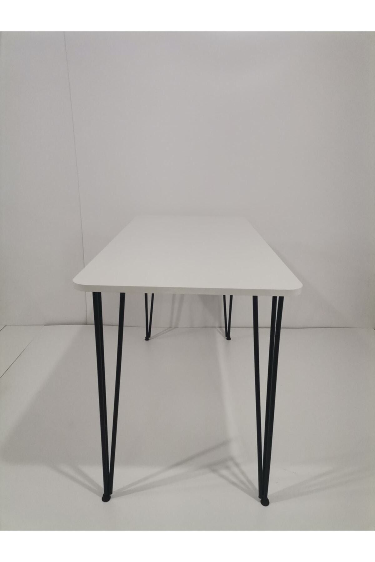 YusGos 60×120 Metal Ayaklı Masa Mutfak Masası Çalışma Masası Bilgisayar Masası