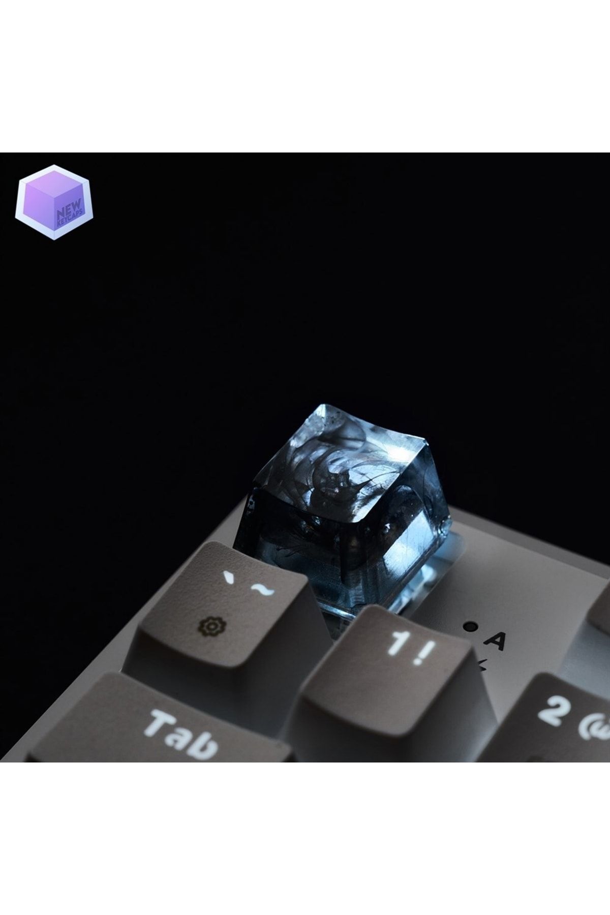 New Keycaps Siyah Detaylı Tasarım Esc Mekanik Klavye Tuşu Artisan Keycaps