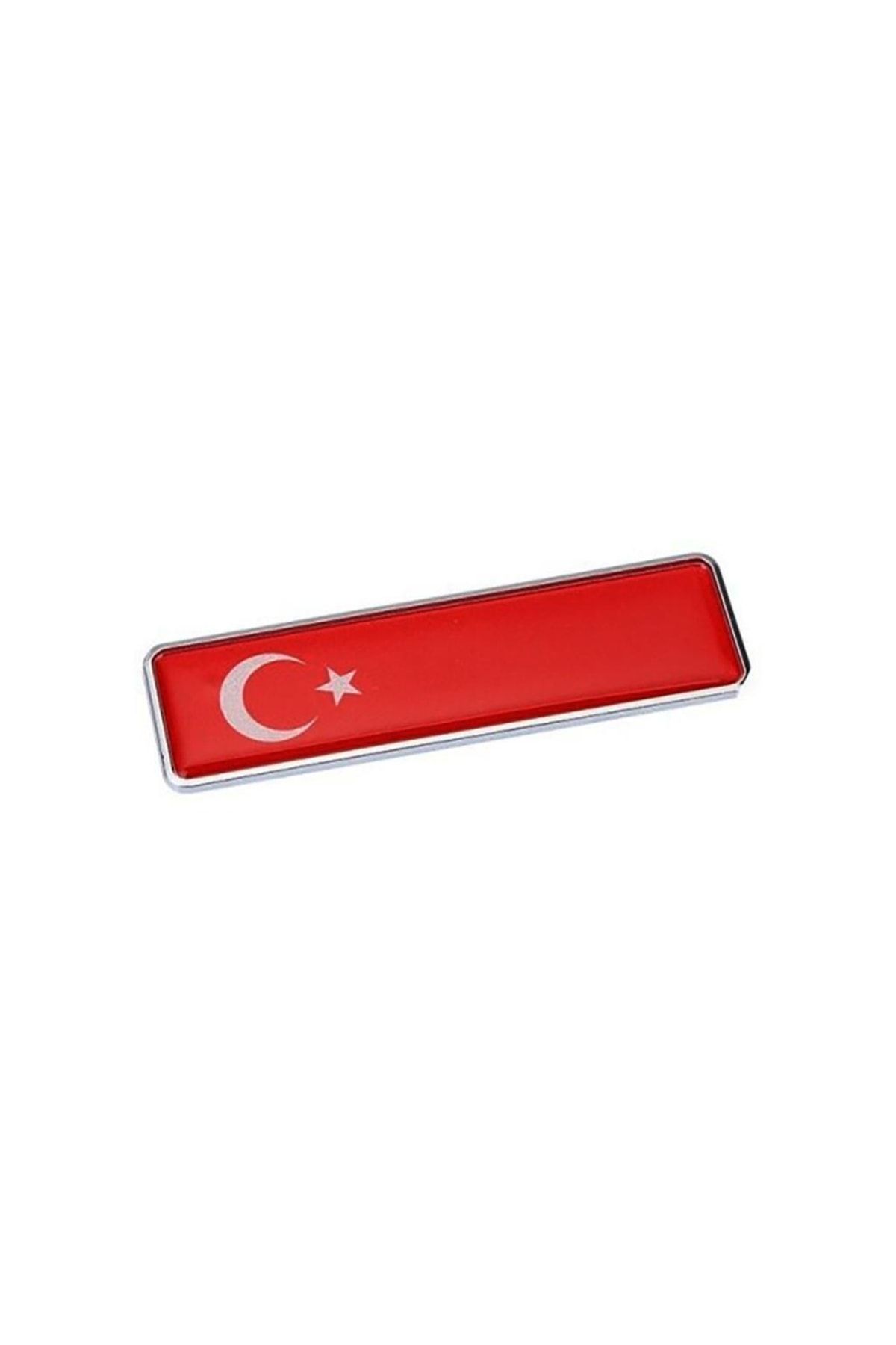 Knmaster Türkiye Bayrağı Tasarımlı Damlalı Alüminyum Sticker