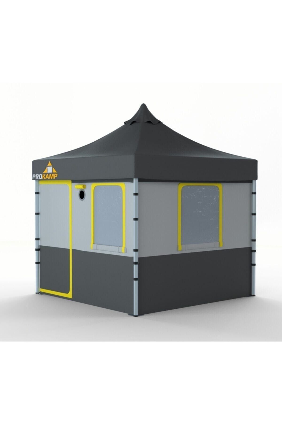 ProKamp Eko Aile Kamp Çadırı 3x3 Tente Gölgelik Outdoor Bahçe Çadırı Çardak Off Road Katlanır Gazebo