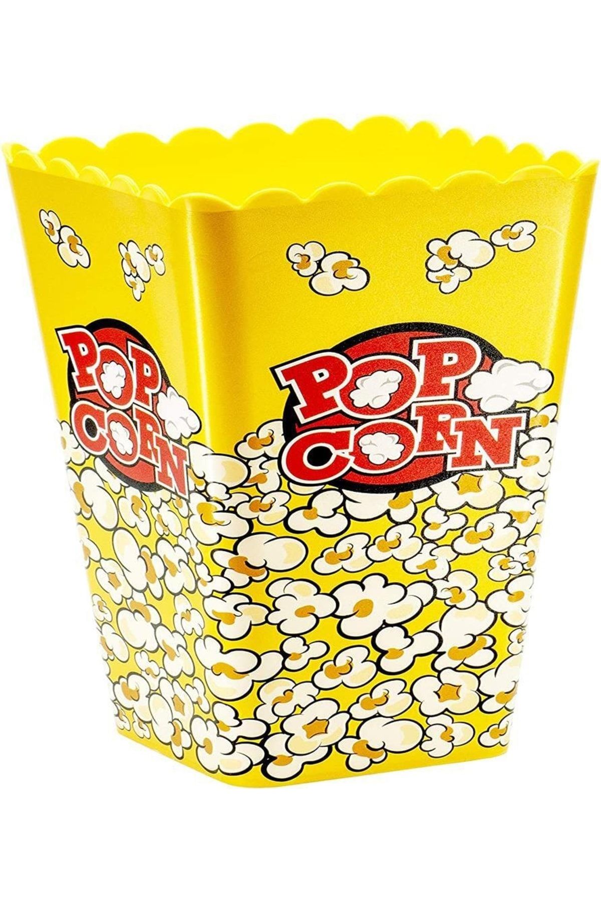 MasterCar Movie Day Xl Popcorn Sarı Patlamış Mısır Kovası Atıştırmalık Cips Kovası Çerezlik Saklama Kabı