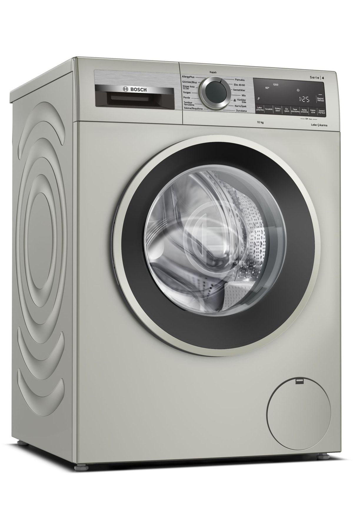 Bosch Wga2520xtr 10 Kg 1200 Devir Gri Çamaşır Makinesi
