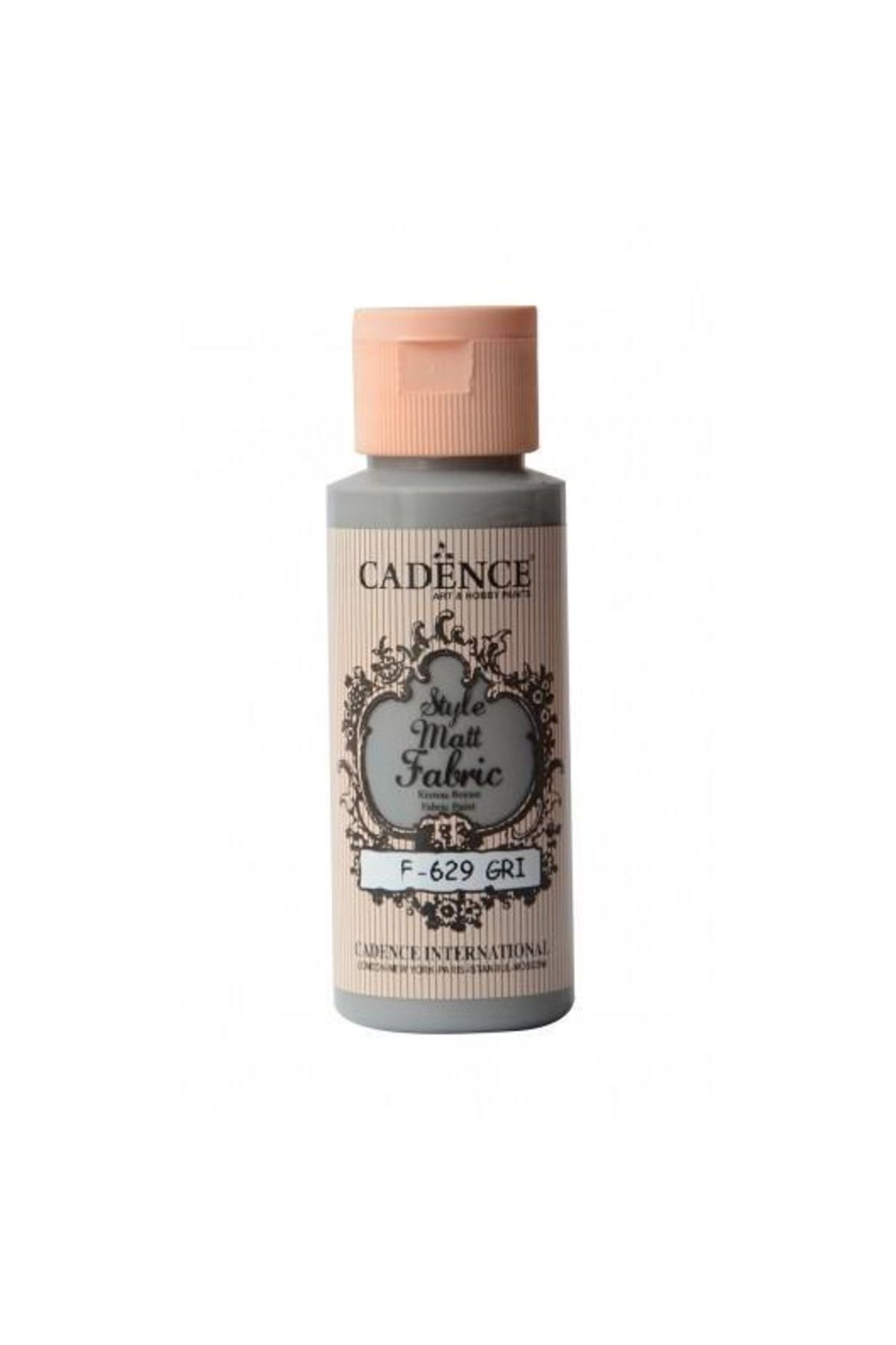 Cadence Sytle Matt Kumaş Boyası 59ml F-629 Gri