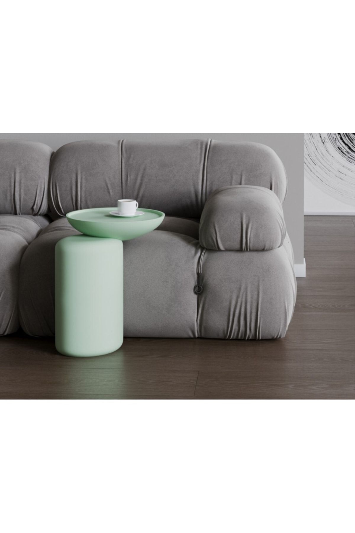Echo Furniture Belle Haki Yeşil C Sehpa