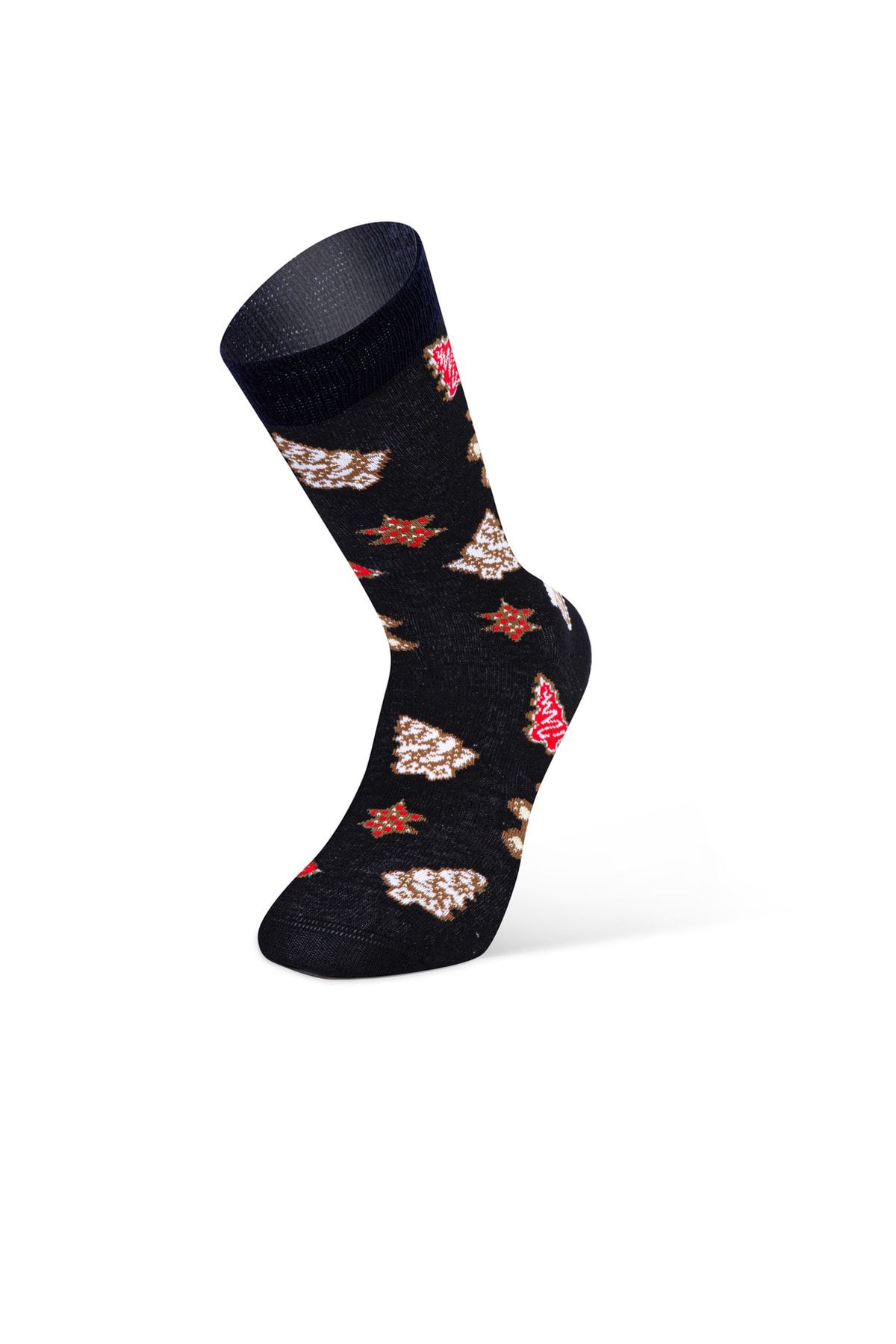 Darkzone Erkek Yeni Yıl Figürleri Desenli Yılbaşı Soket Çorap