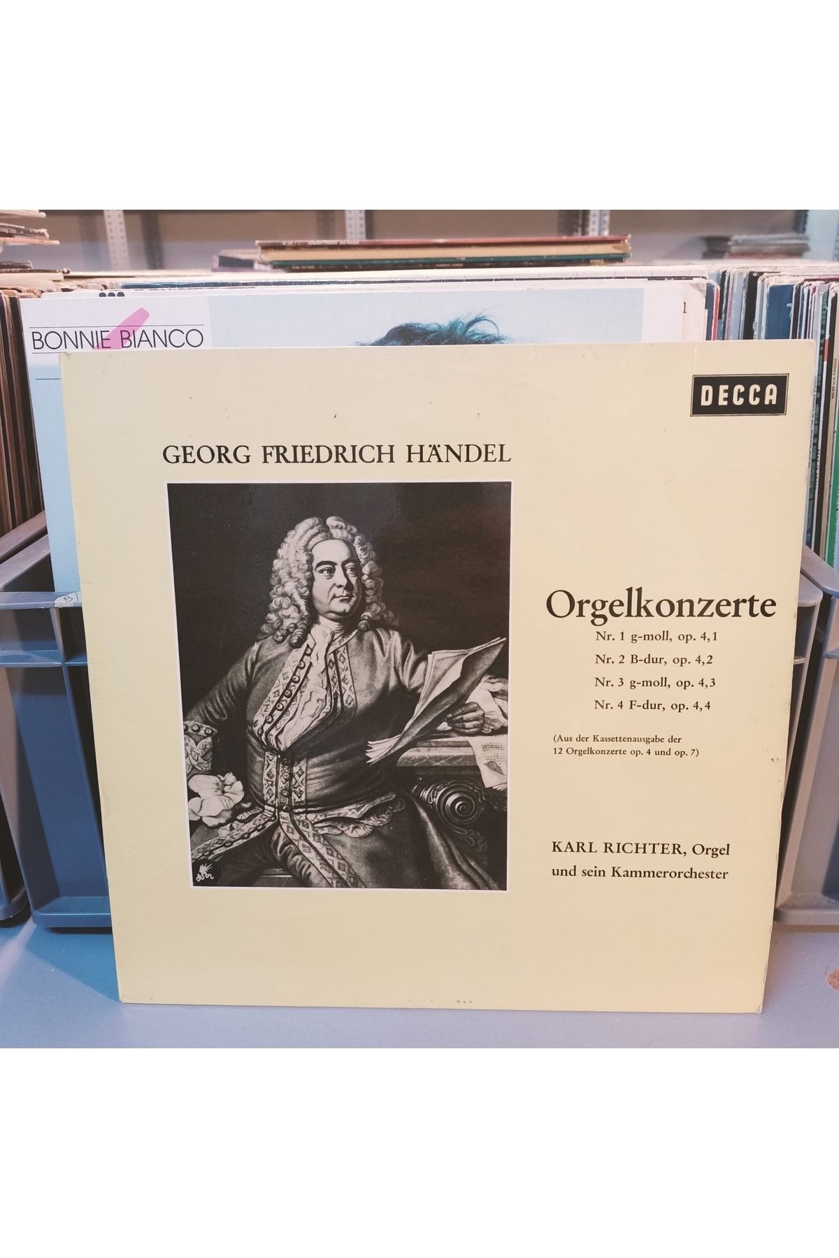 Kupon Georg Friedrich Händel, Karl Richter, Karl Richter Und Sein Kammerorchester – Orgelkonzerte