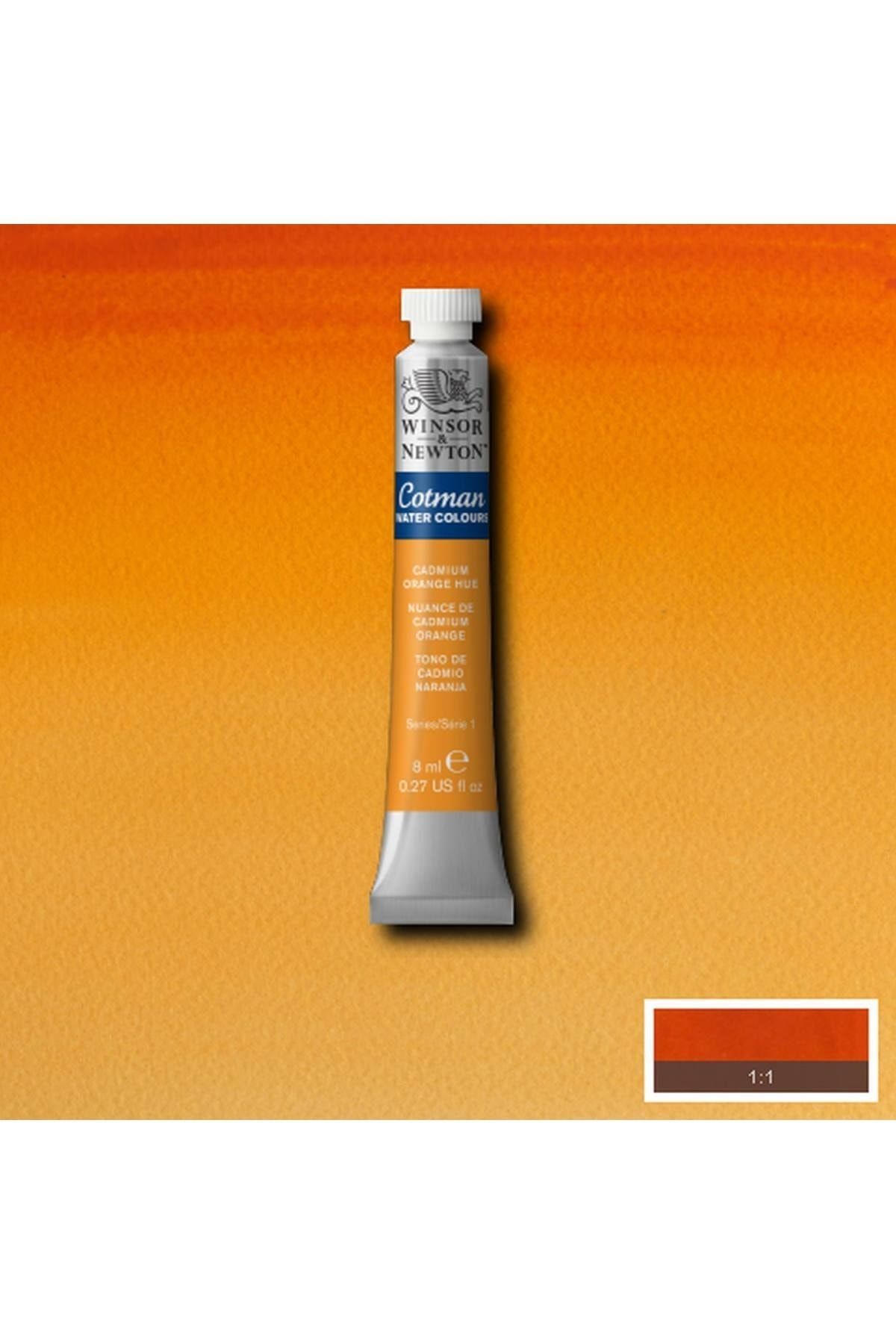 Winsor Newton Winsor & Newton Cotman Sulu Boya 8ml Cadmium Orange Hue 090