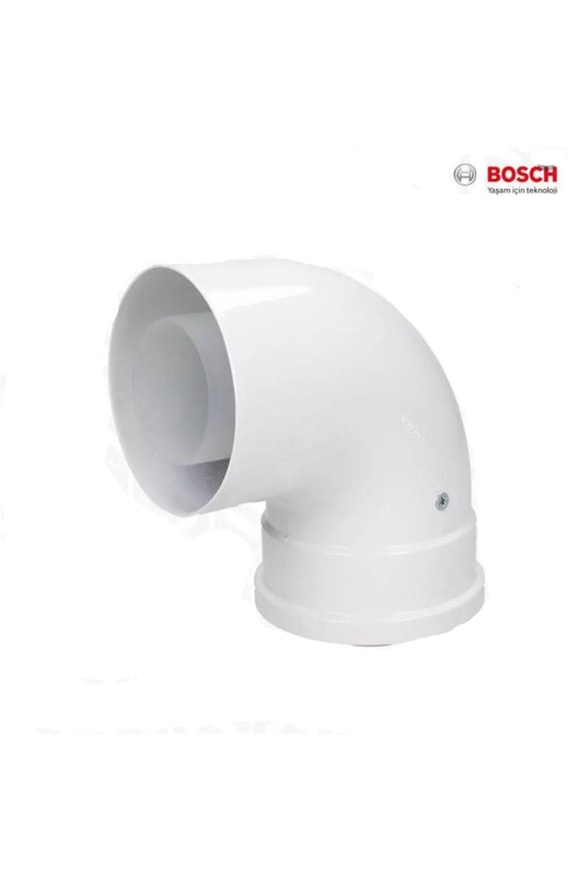 Bosch Yoğuşmalı Kombi Baca Dirseği 90 Derece