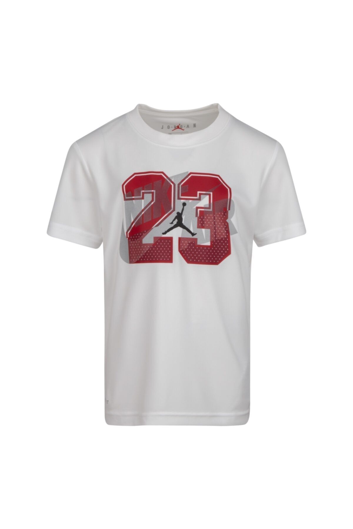 Nike Unisex Çocuk Beyaz Jordan Splıt Decısıon Tee T-shirt 85A427-001