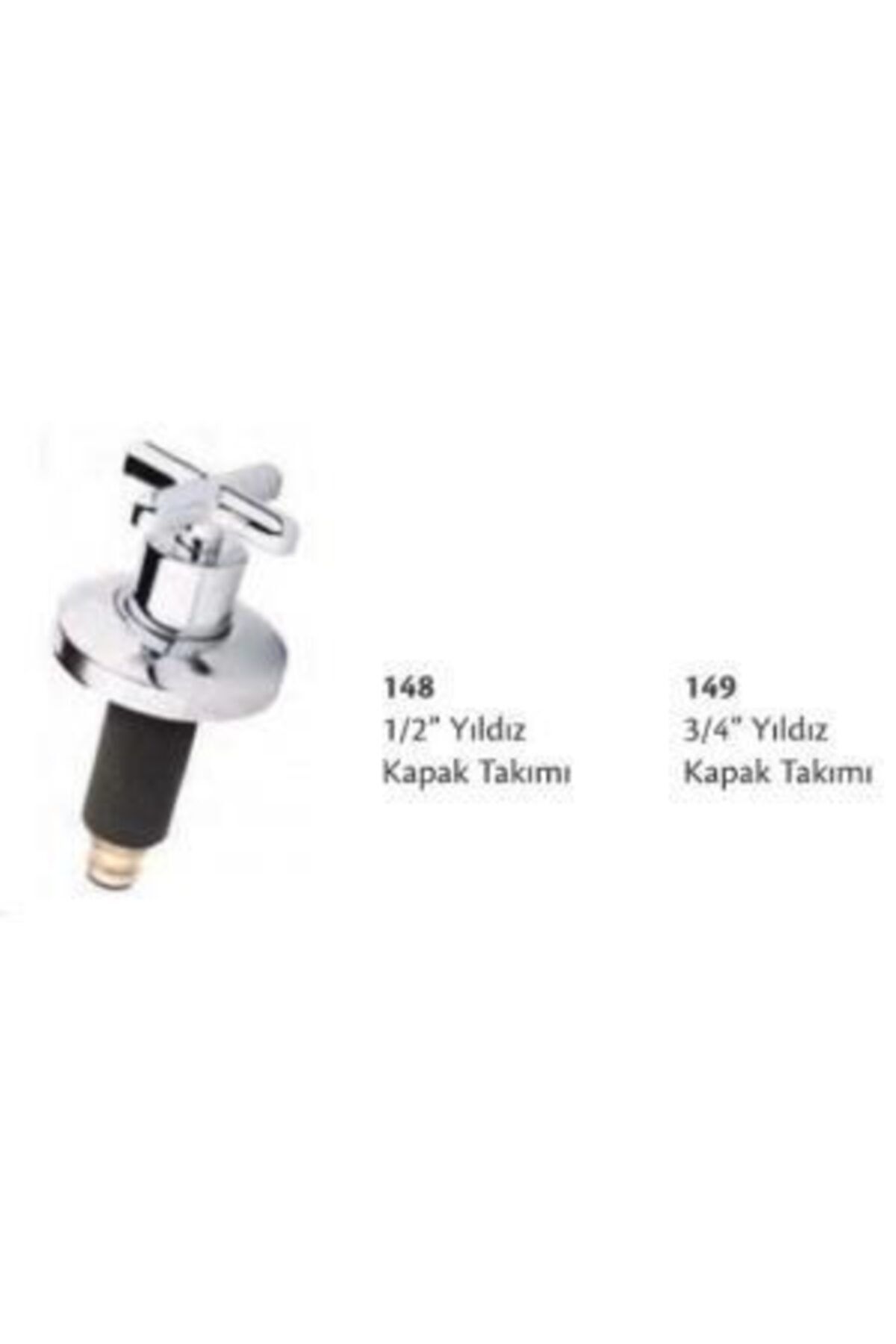 1/2 '' Yıldız Kapak Takımı