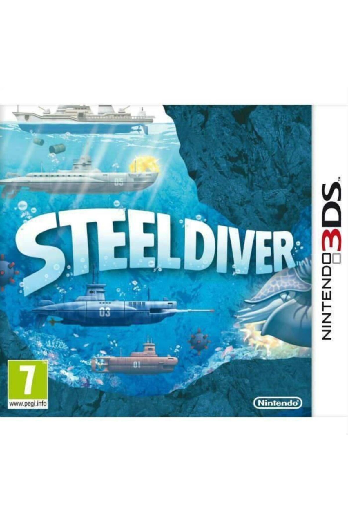 Nintendo 3Ds Steel Diver