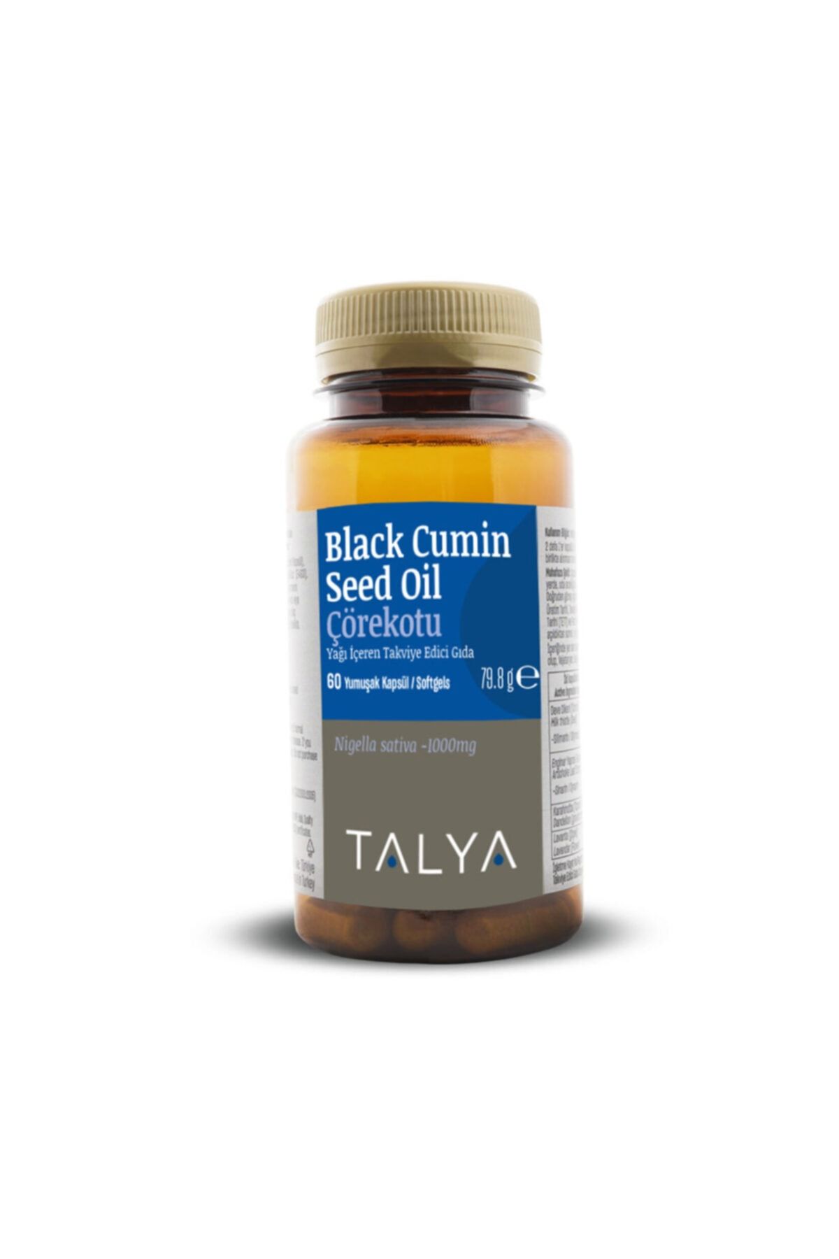 Talya Çörekotu 60 Softgel 1000 MG