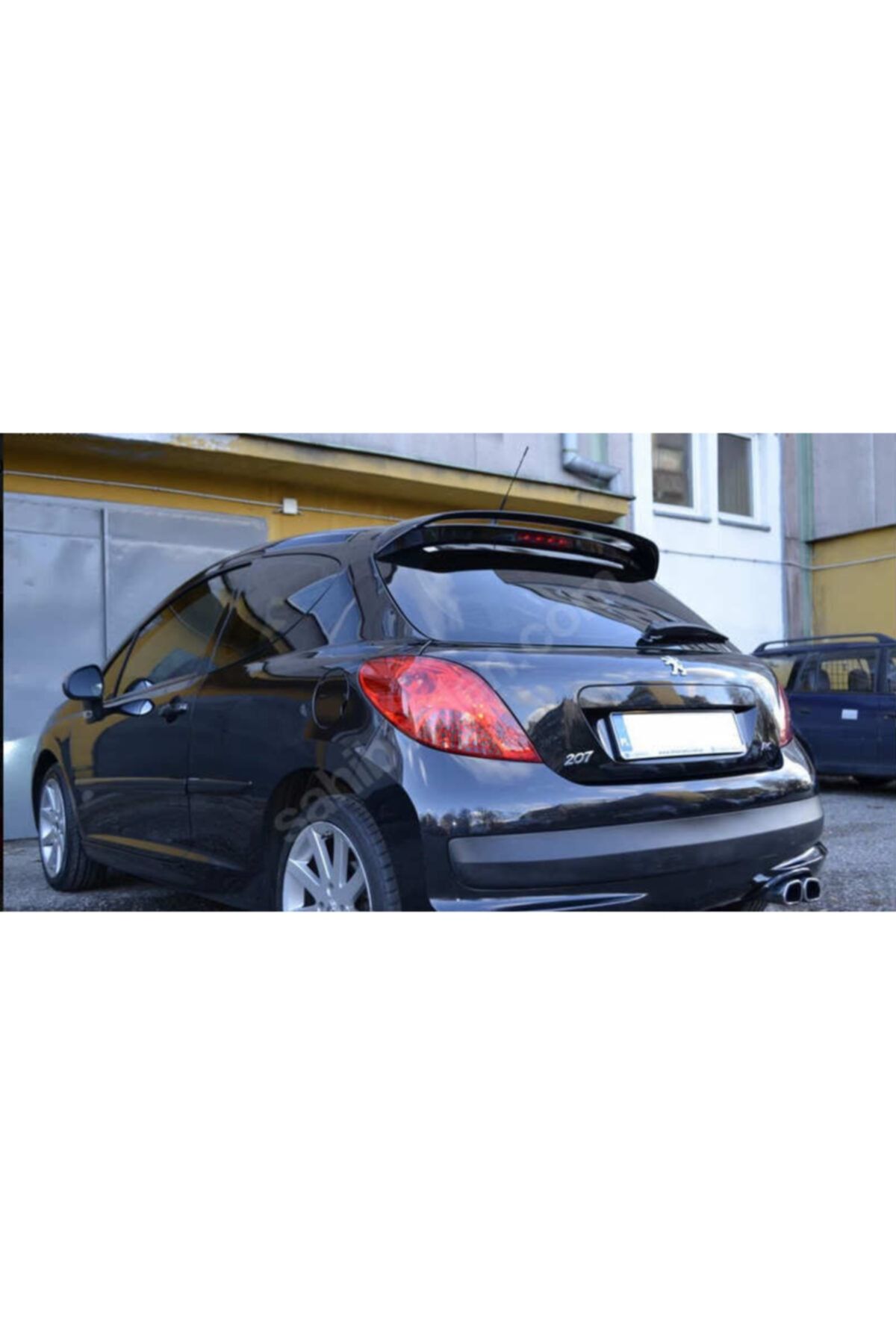 NamTuning Peugeot 207 Spoiler Spoyler Fiber Boyasız