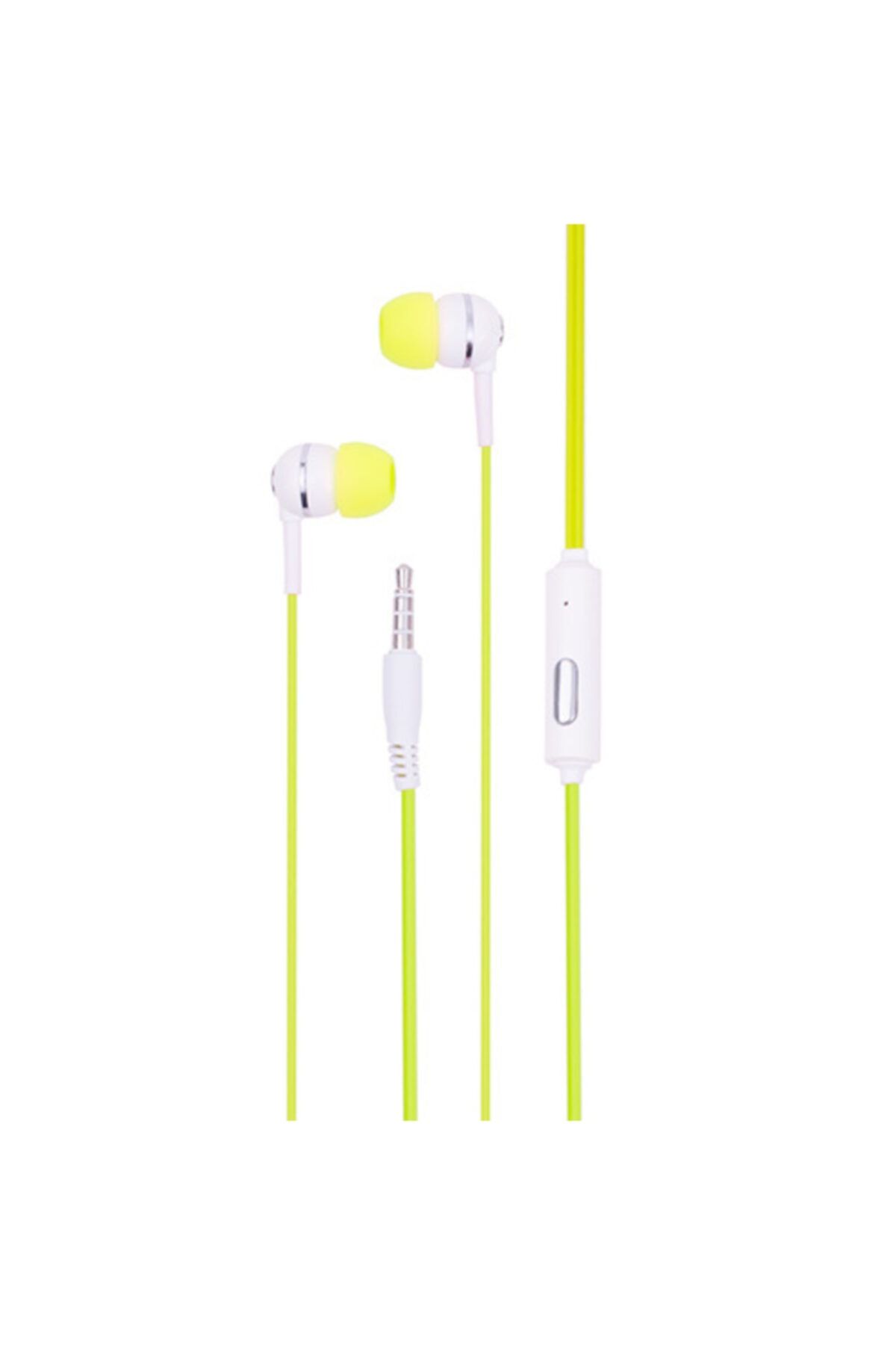Syrox Renkli Stereo Kulak Içi Kulaklık (Yeşil Renk)