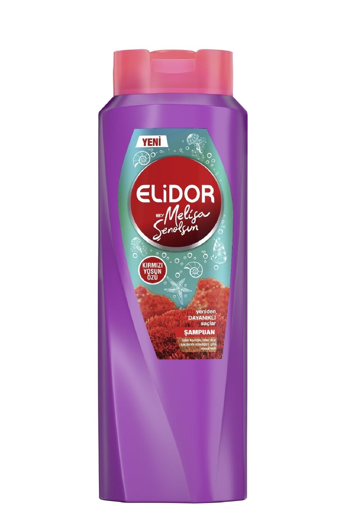 Elidor Kırmızı Yosun Özü Şampuan Dayanıklı Saçlar 650 ml