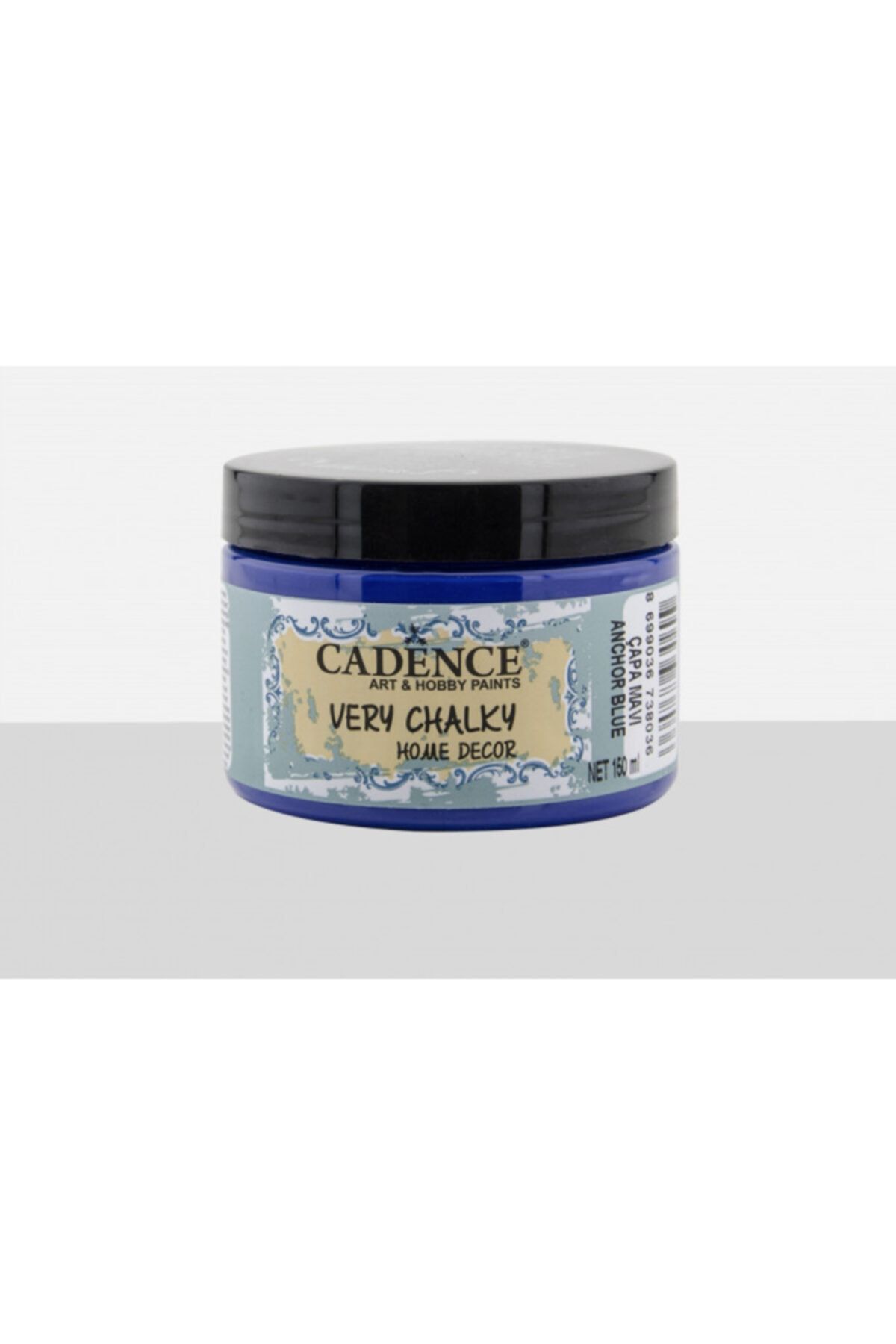 Cadence Very Chalky Home Decor Ch39 Çapa Mavi  Ahşap Boyası 150 ml