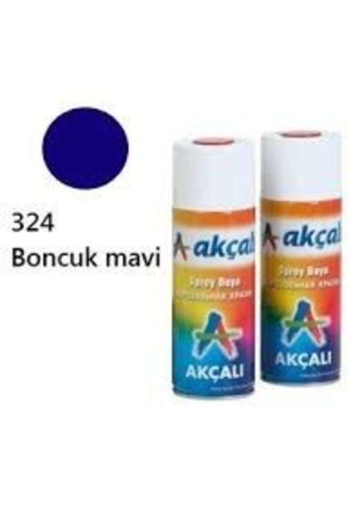 Akçalı Boncuk Mavi Sprey Boya 400 ml