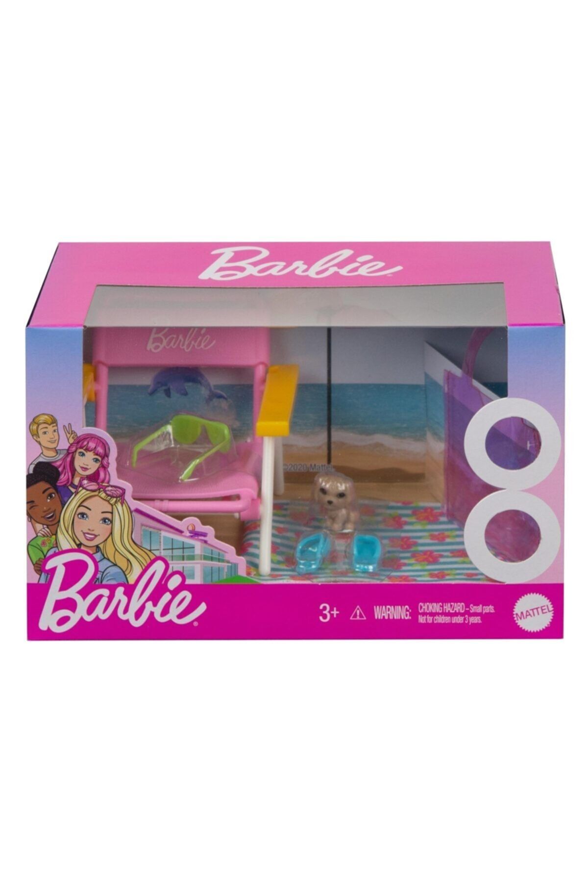 Barbie Ev Aksesuar Paketleri Oyun Seti Grg56-grg58