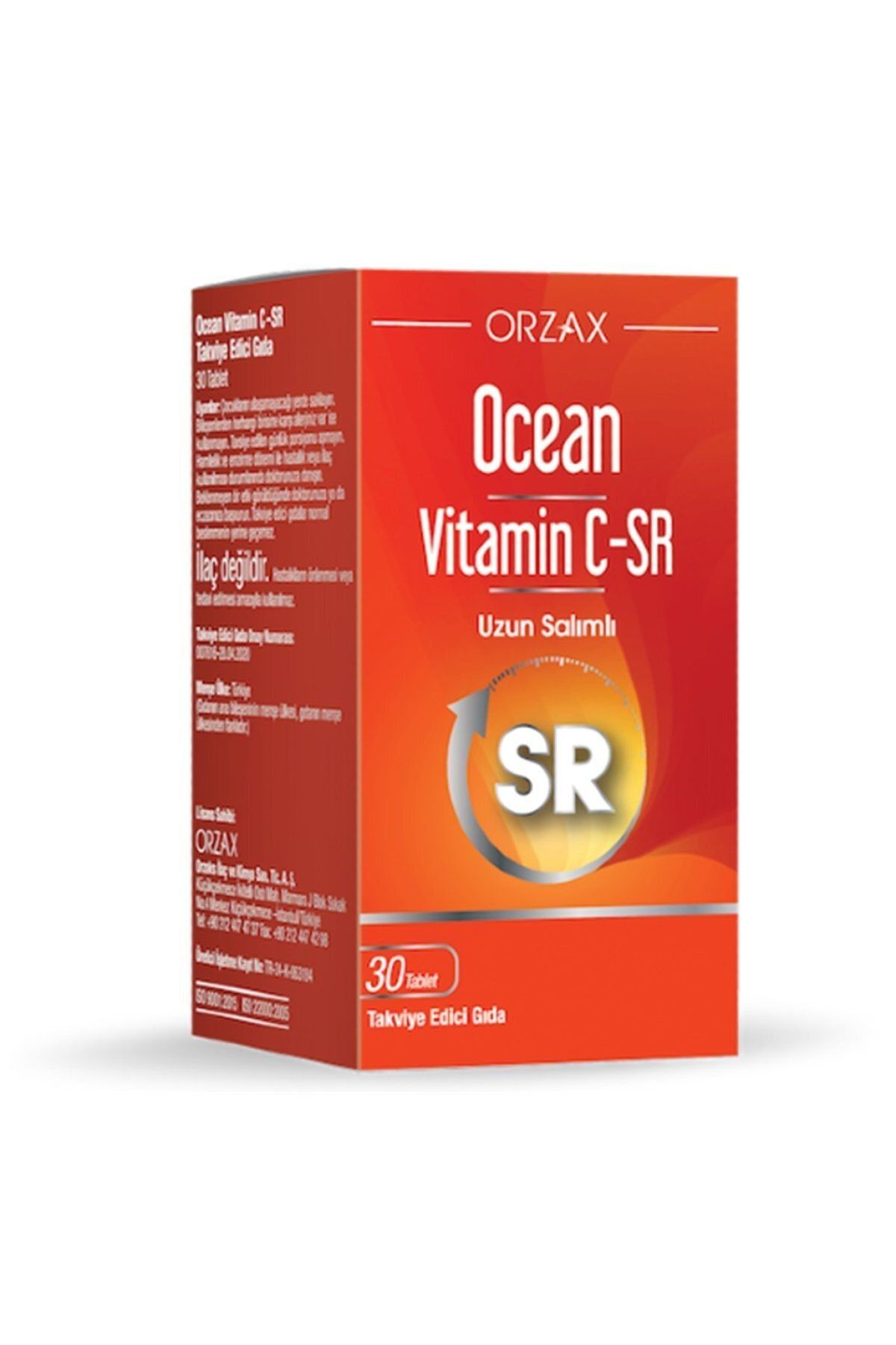 Ocean Ocean Vitamin C Sr 500 Mg 30 Tablet
