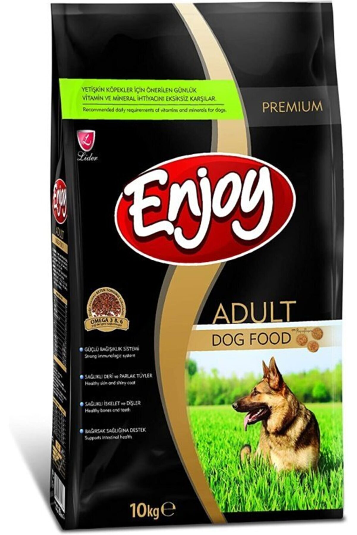 Enjoy Adult Dog 20/9 Chıcken - Tavuklu Köpek Maması 10 Kg