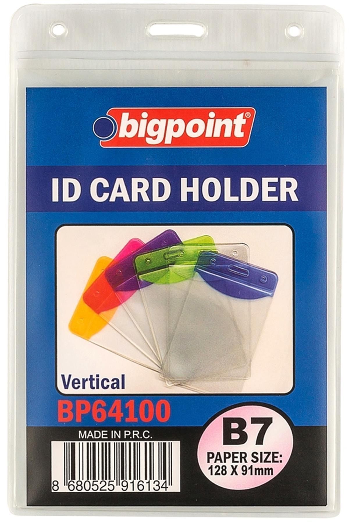 Bigpoint Korumalı Kart Poşeti Dikey B7 (91x128mm)