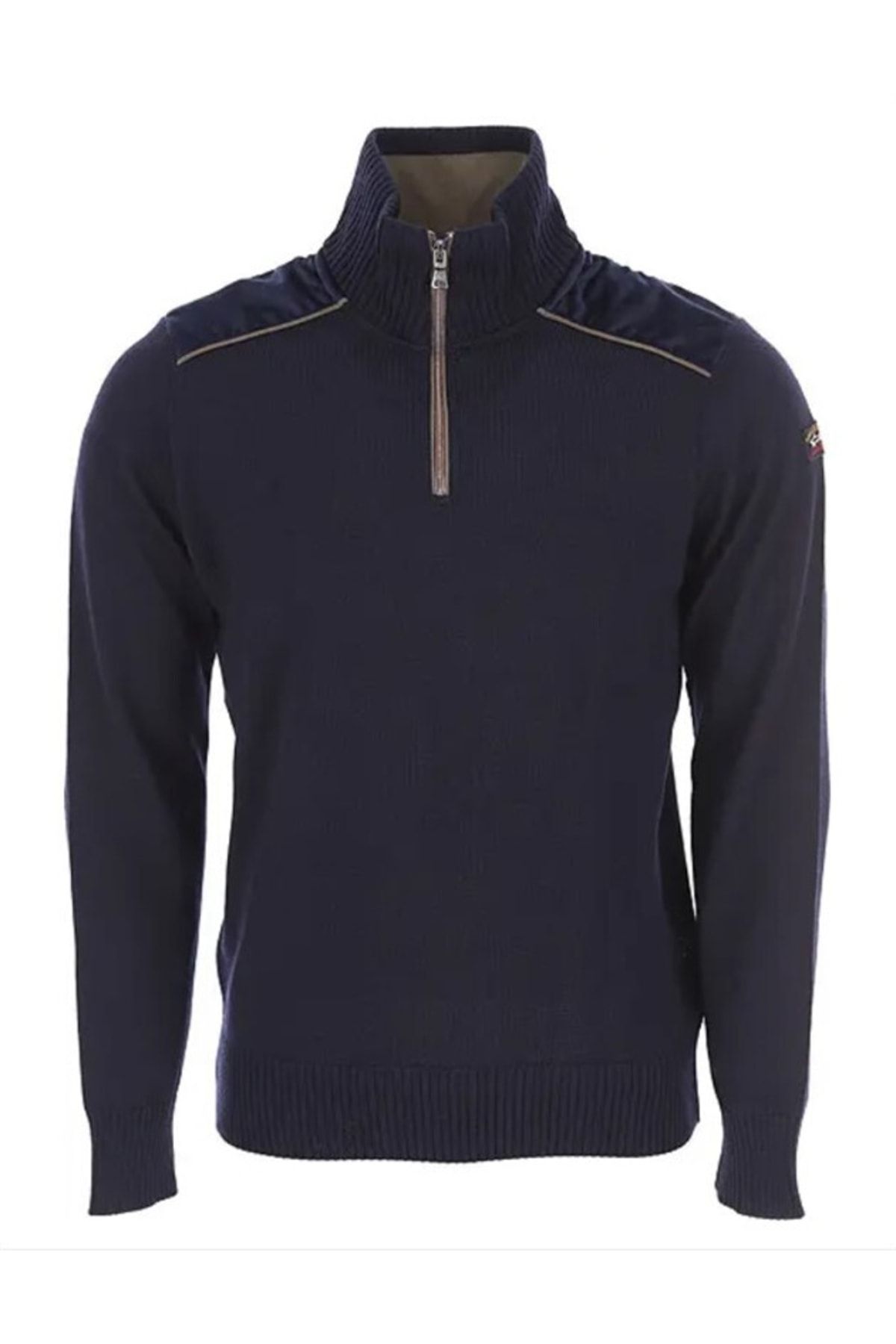 Paul&Shark Men's Zıpped Pullover C.w. Wool